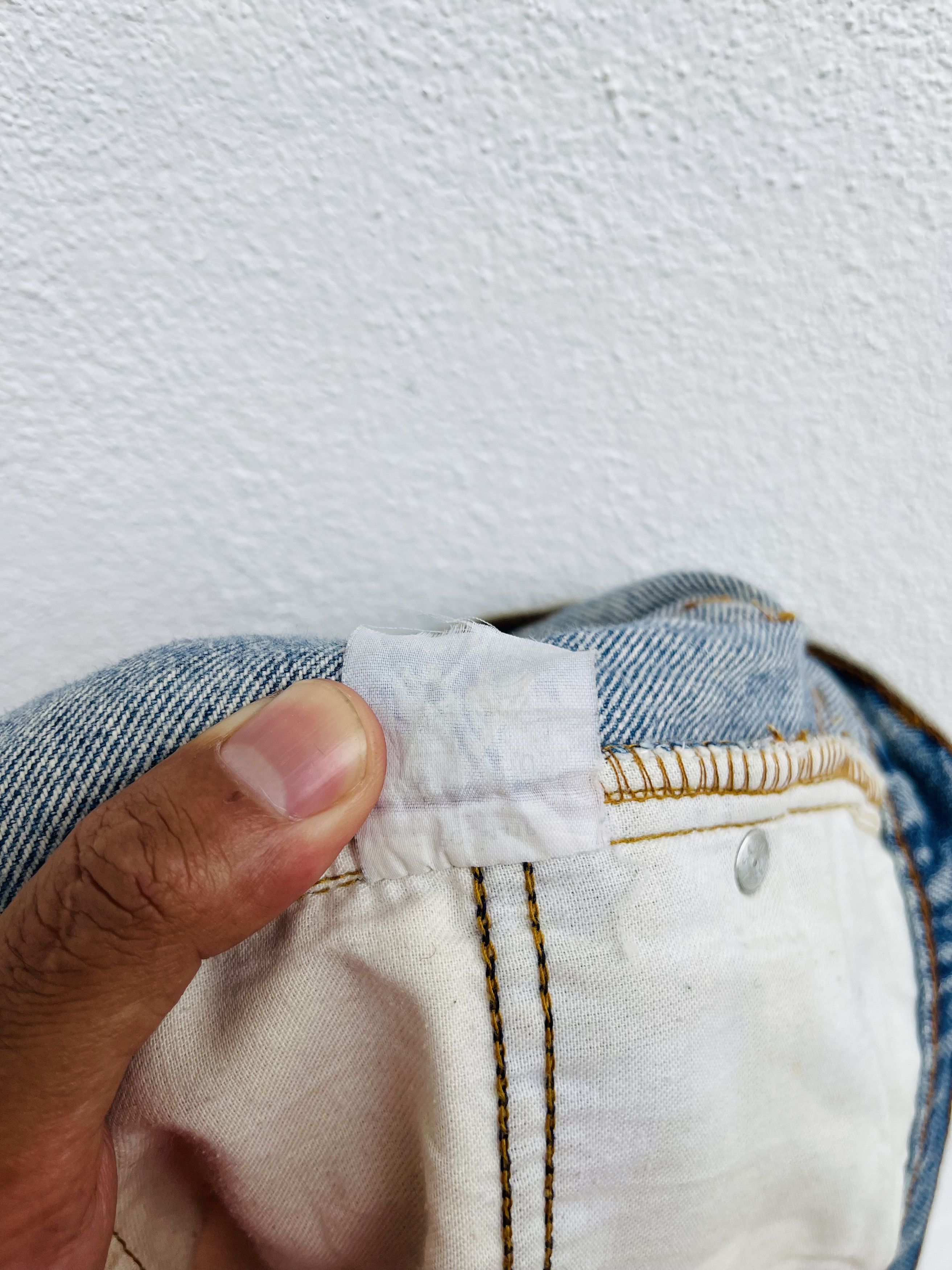 Japanese Brand × Levi's Vintage Clothing Vintage 90s Levis Distressed Nirvana Fashion Style Size US 30 / EU 46 - 15 Thumbnail