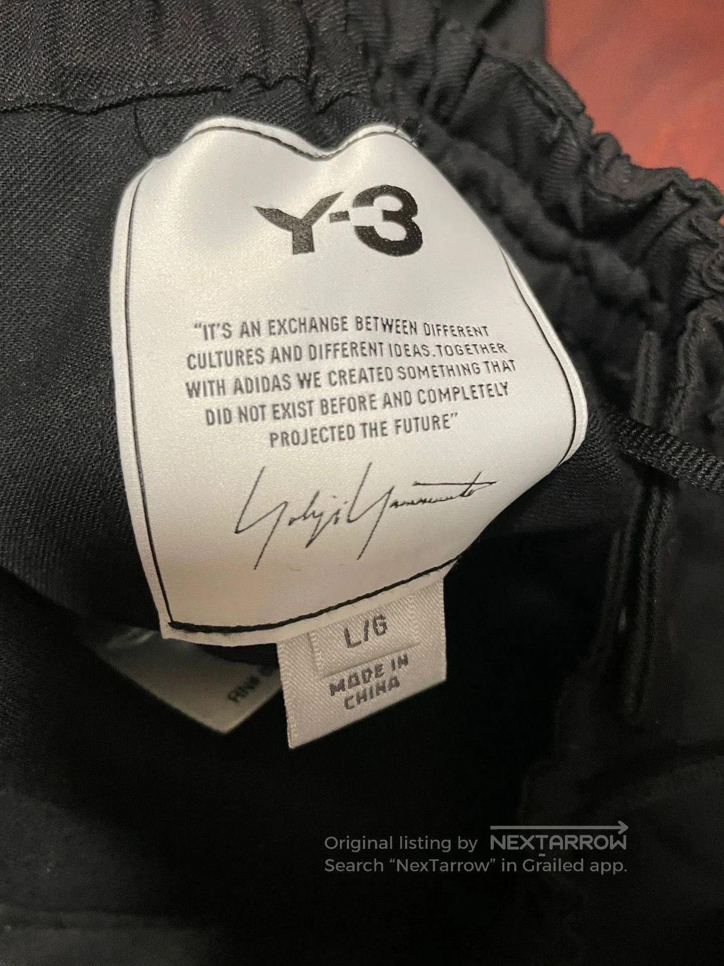 Y-3 Y-3 Loose Wool Pants in Black. Size US 32 / EU 48 - 3 Thumbnail