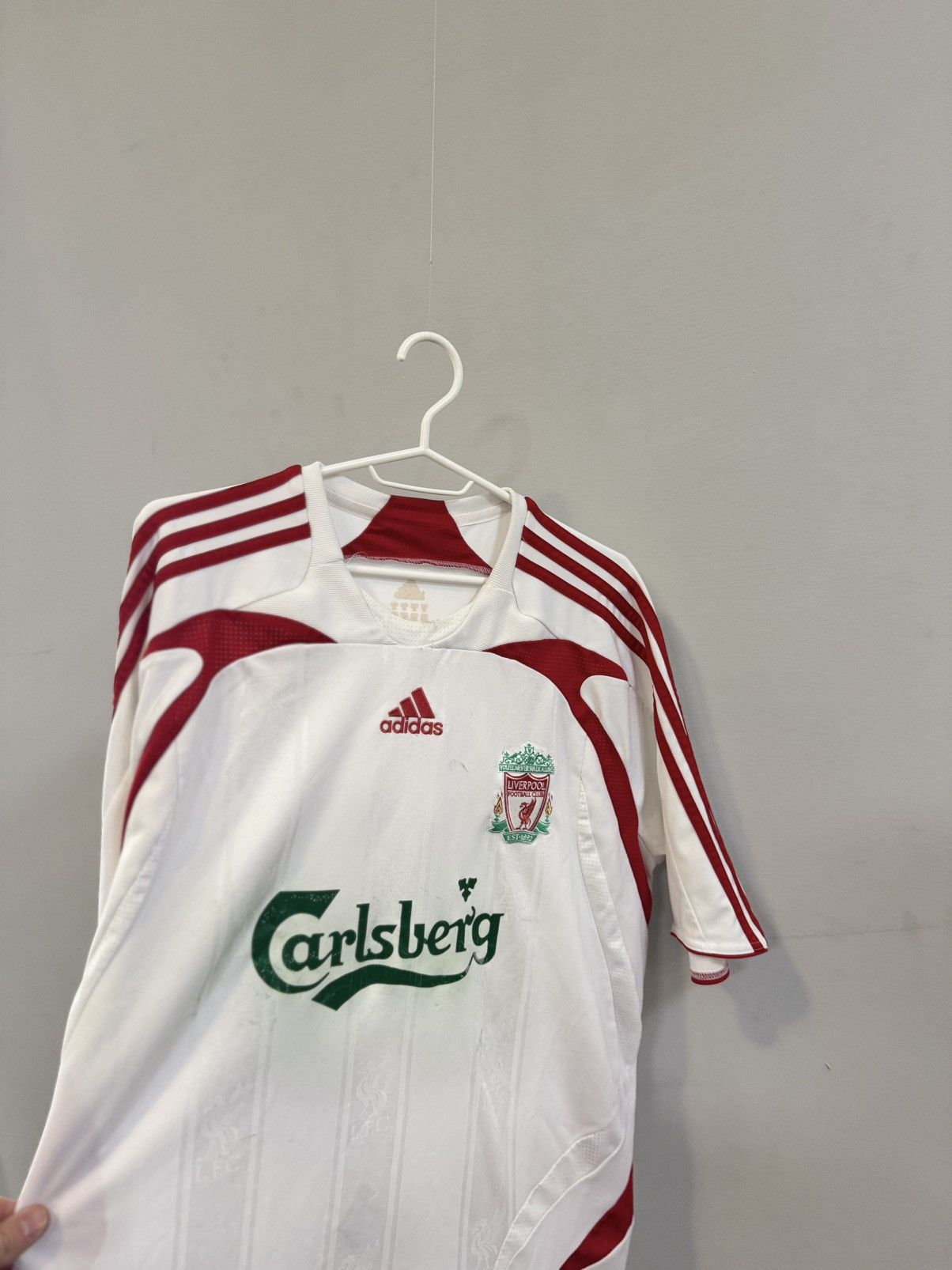 Adidas × Vintage #26 Carragher Liverpool 2007/08 football shirt Size US XL / EU 56 / 4 - 17 Thumbnail