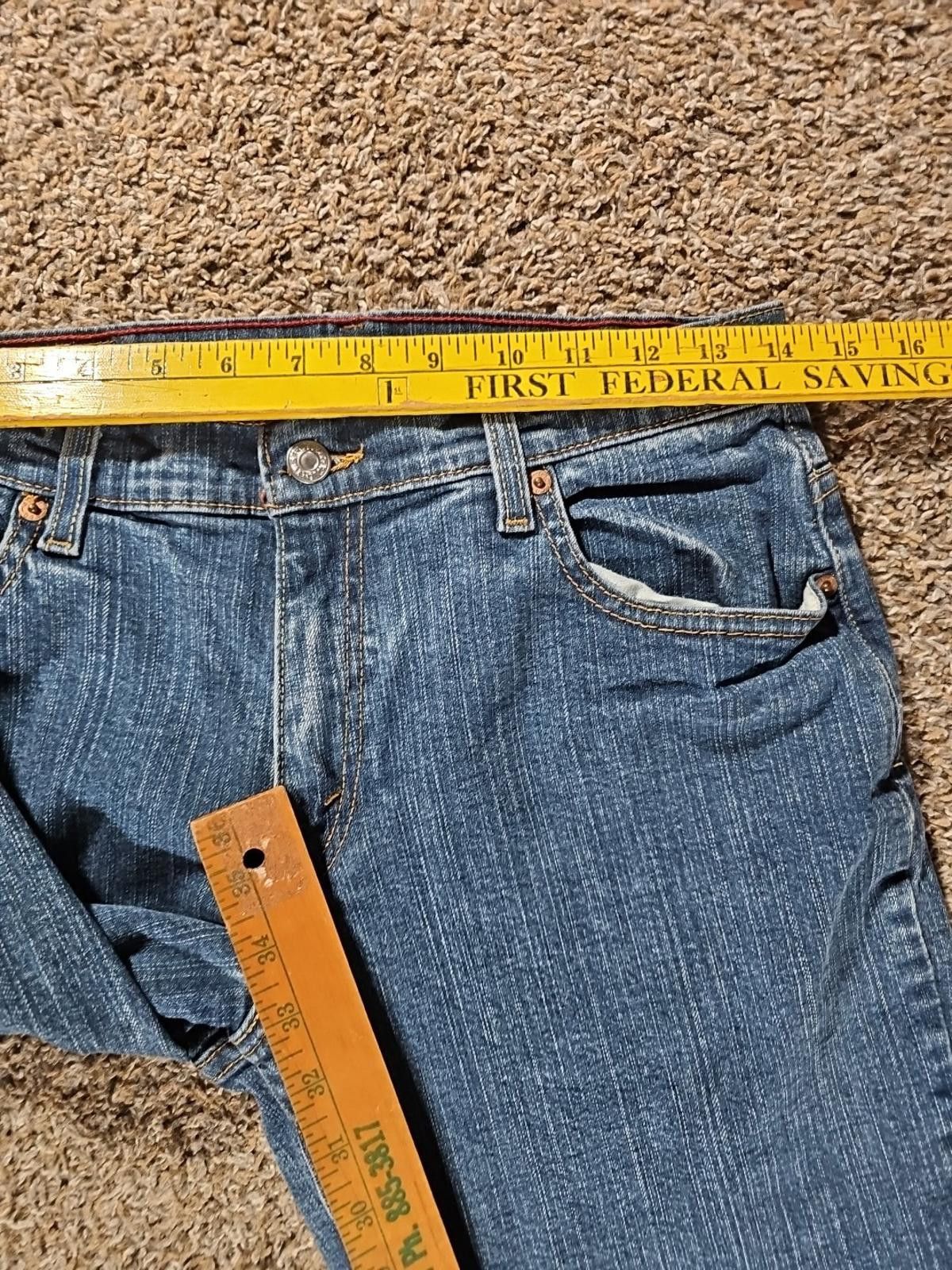 Levi's Levis 550 Relaxed Fit Bootcut 8L Jeans Size 30" / US 8 / IT 44 - 4 Thumbnail