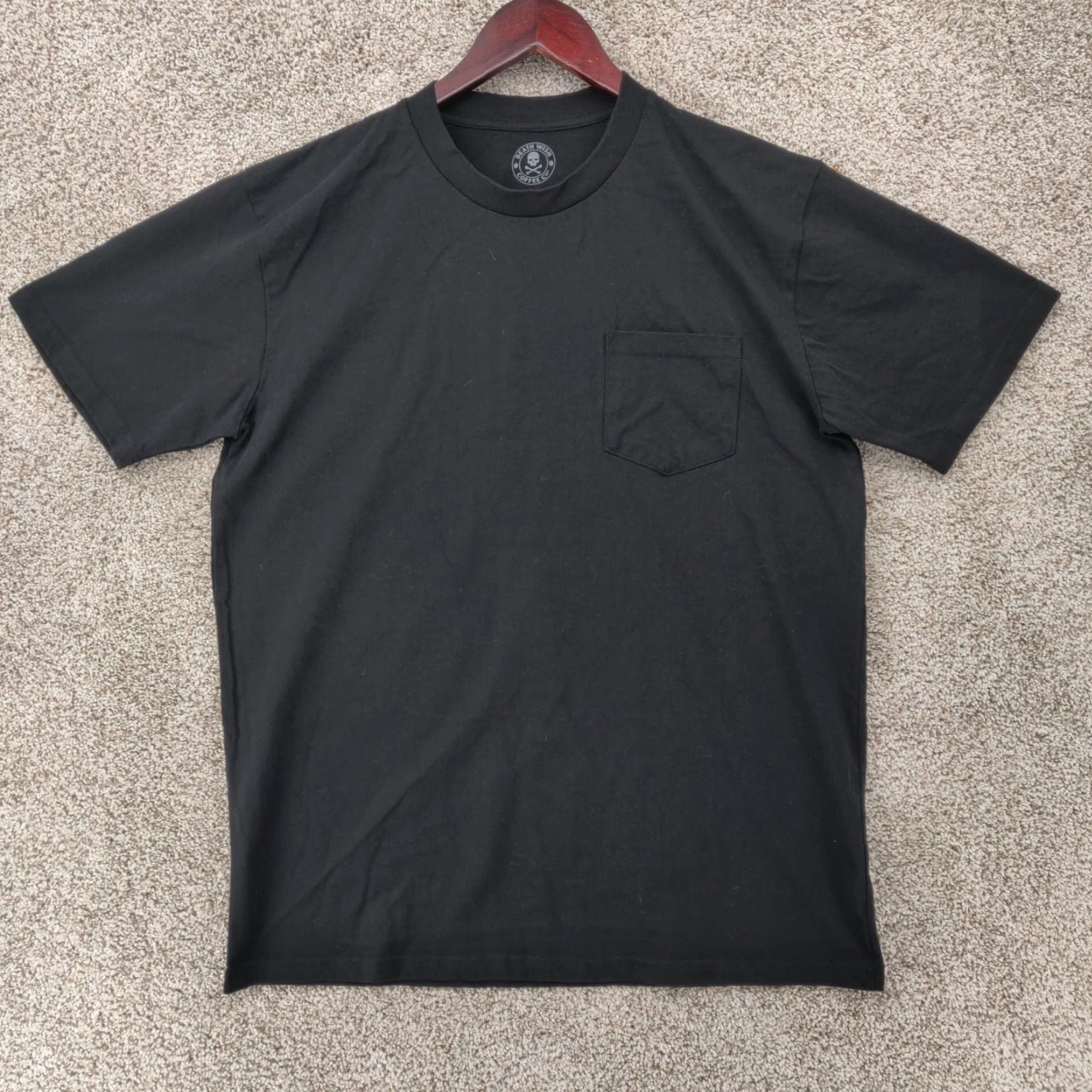 CO Death Wish Coffee Co T Shirt Mens Large Black Short Sleeve Coffee Graphic Size US L / EU 52-54 / 3 - 2 Thumbnail