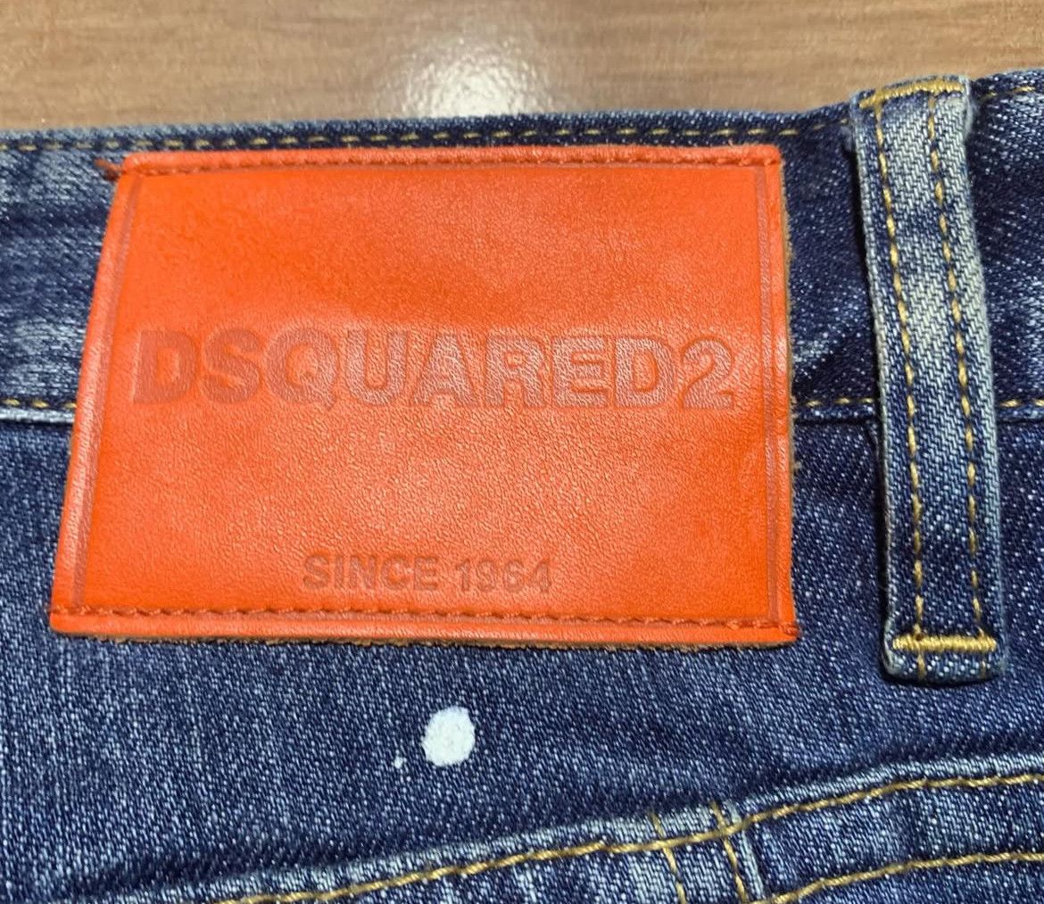 Dsquared2 2000s Dsquared Button Fly Biker Wash Jeans Pants Size US 34 / EU 50 - 6 Thumbnail