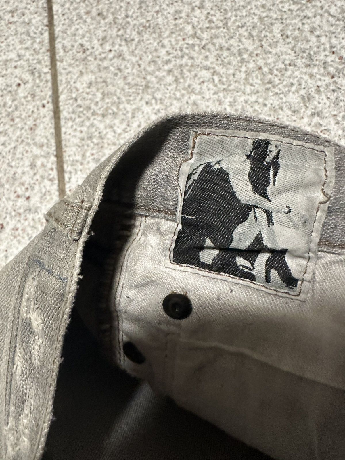 Rick Owens Drkshdw Rick Owens SS10 “Release” Egg Wash Detroit Cut Denim Size US 28 / EU 44 - 7 Thumbnail