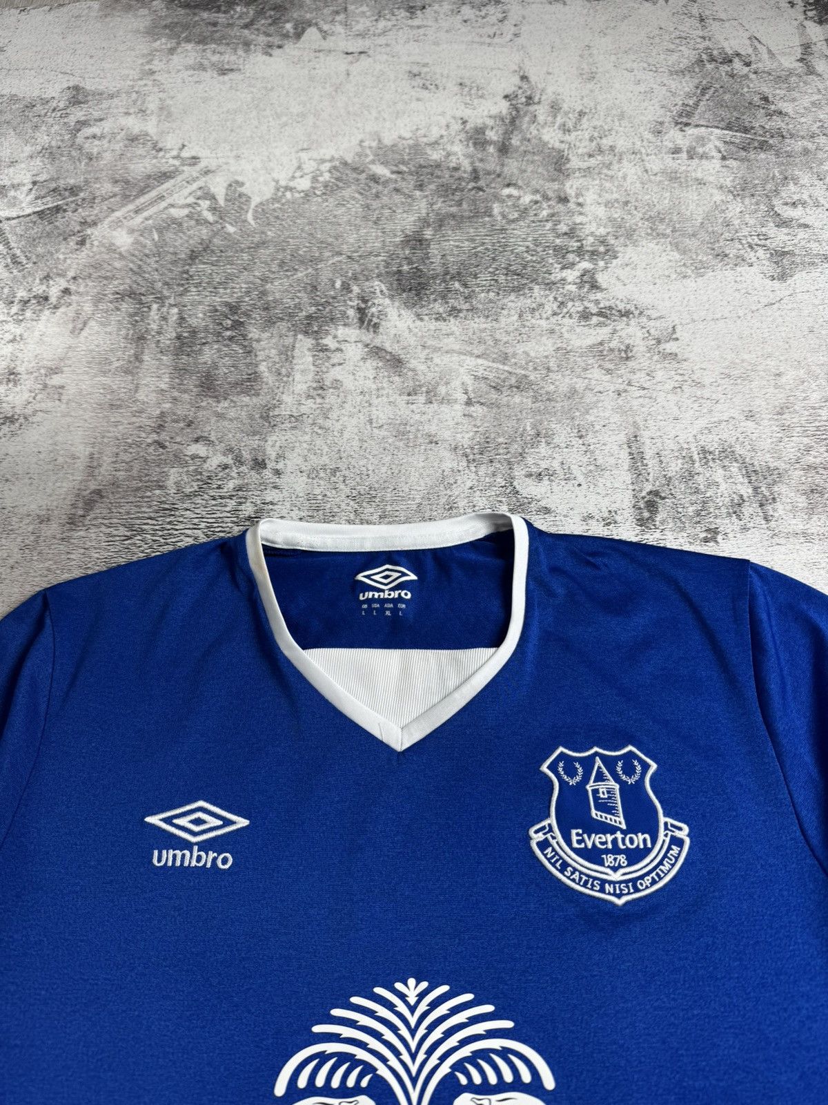 Umbro Everton 2015 2016 Umbro Large Men’s Blue Soccer Football Home T Shirt Jersey Tee Size US L / EU 52-54 / 3 - 9 Thumbnail