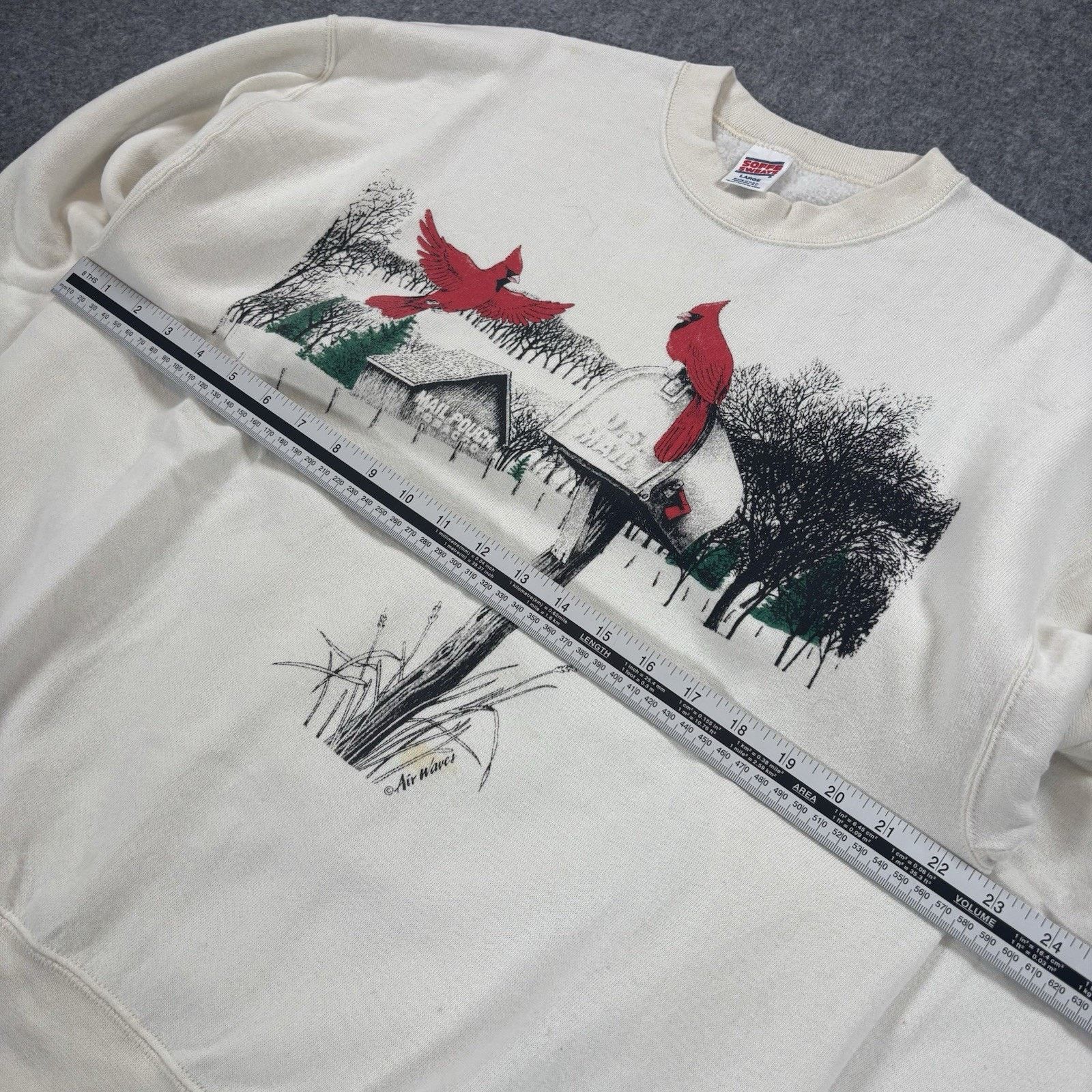 Soffe Vtg. Soffe Sweats Cardinals Mailbox Sweatshirt Large USA 90s Size L / US 10 / IT 46 - 7 Thumbnail