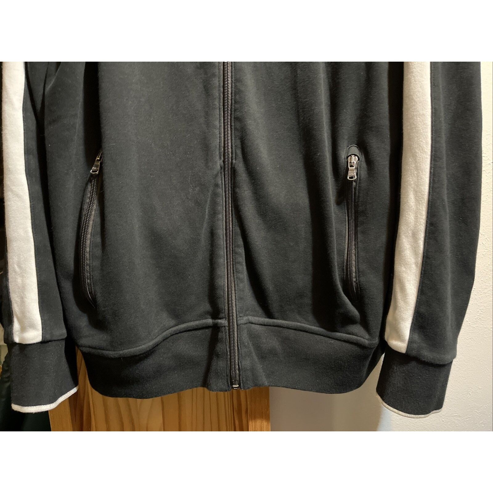 Polo Ralph Lauren Polo Ralph Lauren Track Jacket Men XL Black White Streetwear Size US XL / EU 56 / 4 - 7 Thumbnail