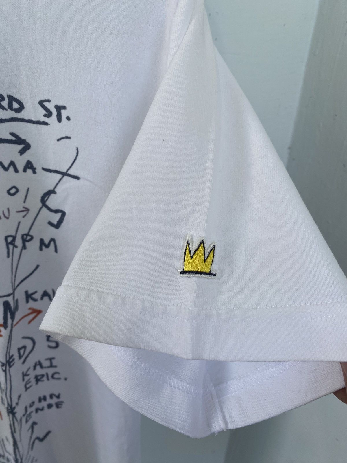 Jean-Michel Basquiat × Vintage Vintage Jean Michel Basquiat Art T shirt Size US L / EU 52-54 / 3 - 5 Thumbnail