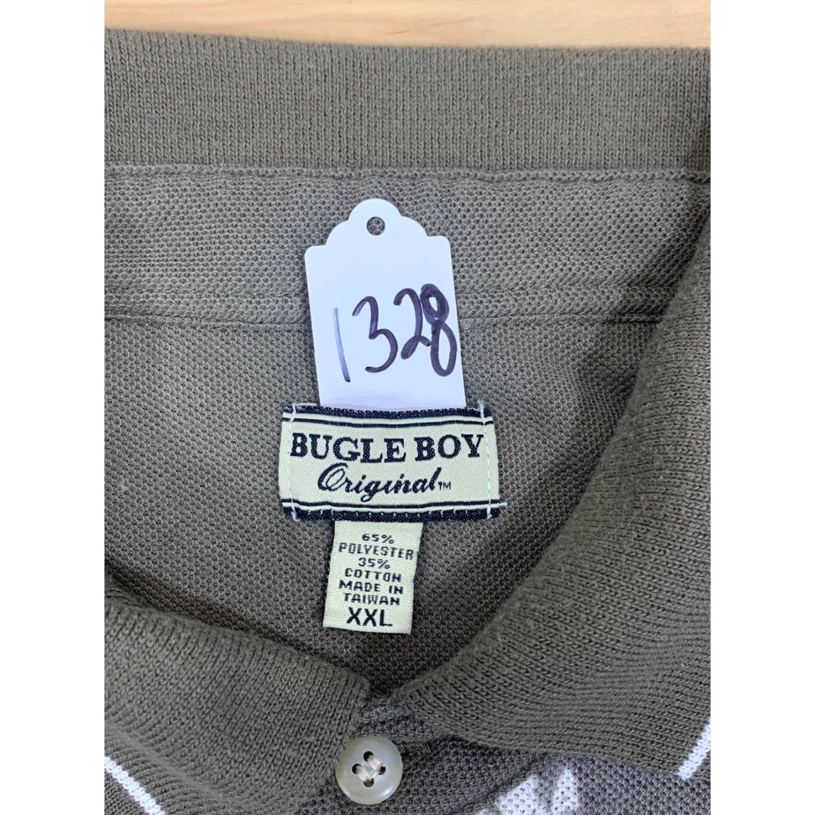 Bugle Boy VINTAGE Bugle Boy Shirt Hawaiian Button-Up 2XL White Floral Short Sleeve Collared Mens Size US XXL / EU 58 / 5 - 7 Thumbnail