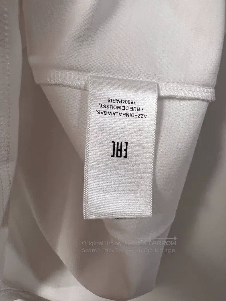 Other Alaia Women's White Short Sleeve T-Shirt Size XS / US 0-2 / IT 36-38 - 5 Thumbnail