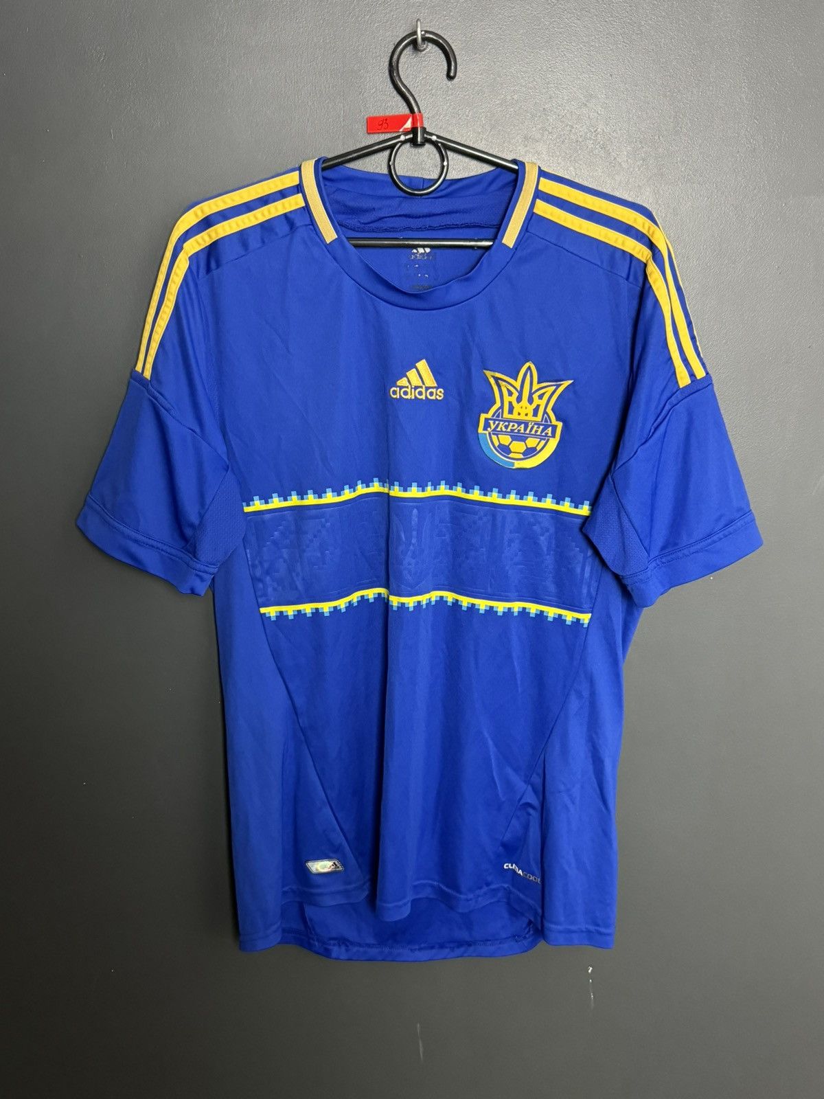 Adidas Ukraine National Team 11/13 Away Football Soccer Jersey Size US M / EU 48-50 / 2 - 1 Thumbnail