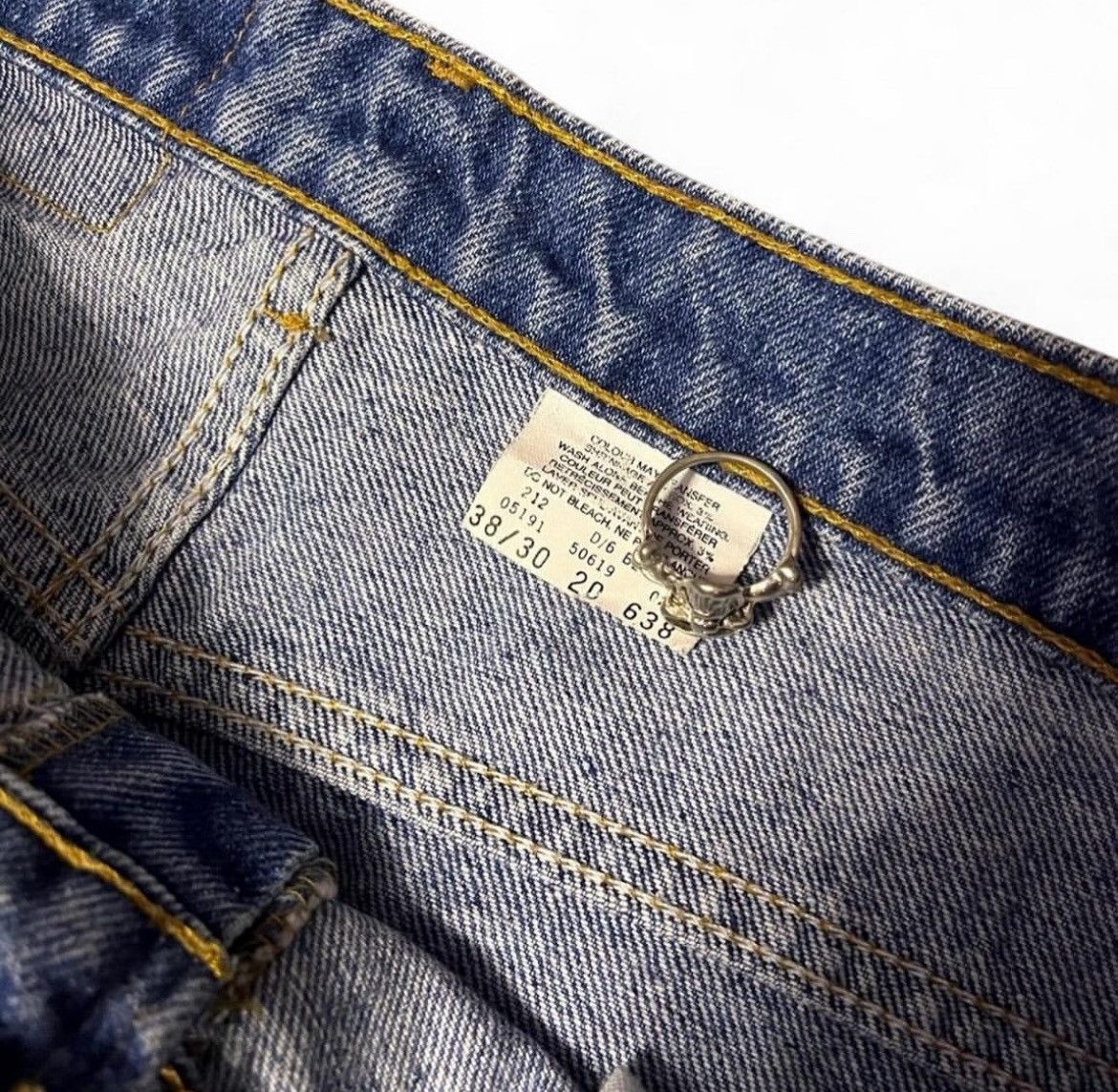 Levi's Orange Tab Blue Levis Jeans 38/30 Size US 38 / EU 54 - 4 Thumbnail