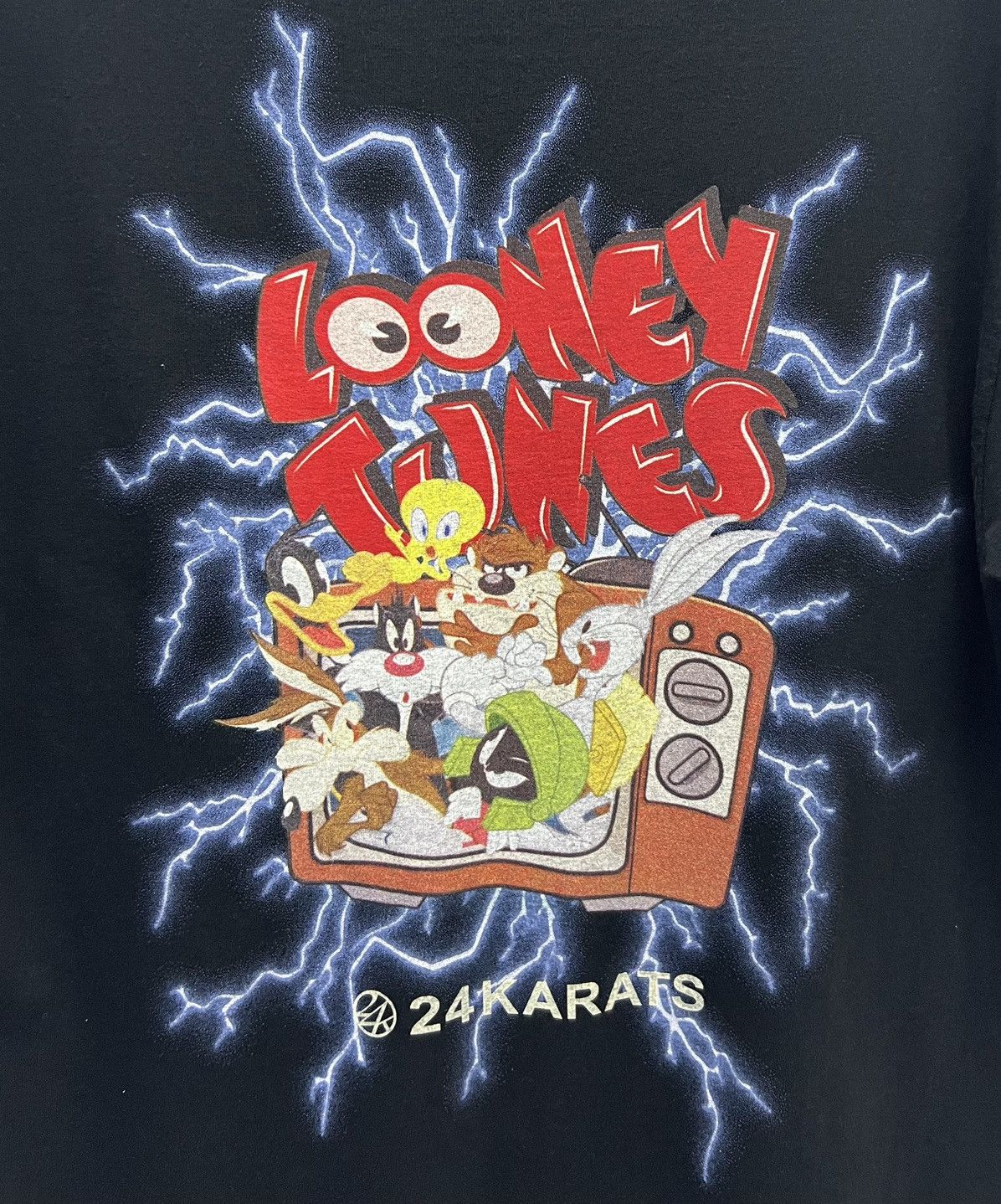 Cartoon Network × Gildan × Japanese Brand GILDAN LOONEY TUNES 24 KARATS SHIRT Size US L / EU 52-54 / 3 - 4 Thumbnail