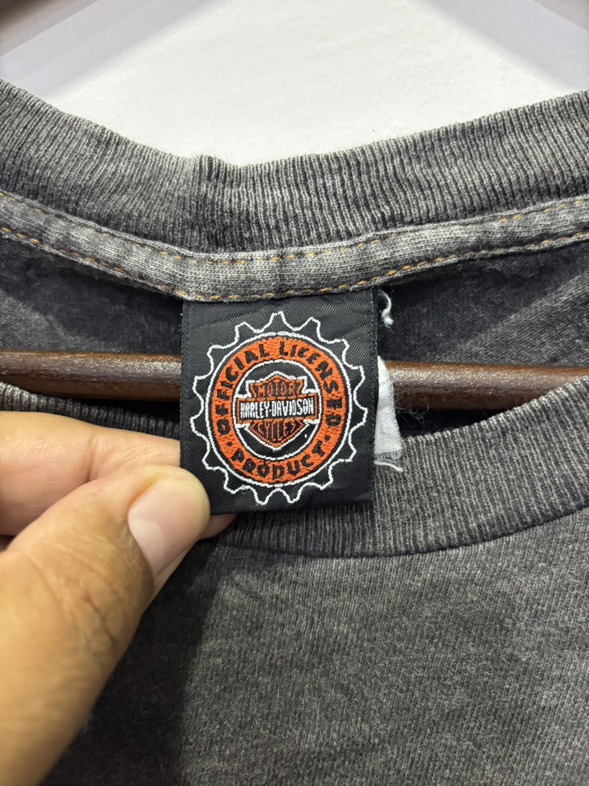 Harley Davidson × Vintage Vintage 90’s Harley Davidson Tshirt Size US XXL / EU 58 / 5 - 4 Thumbnail