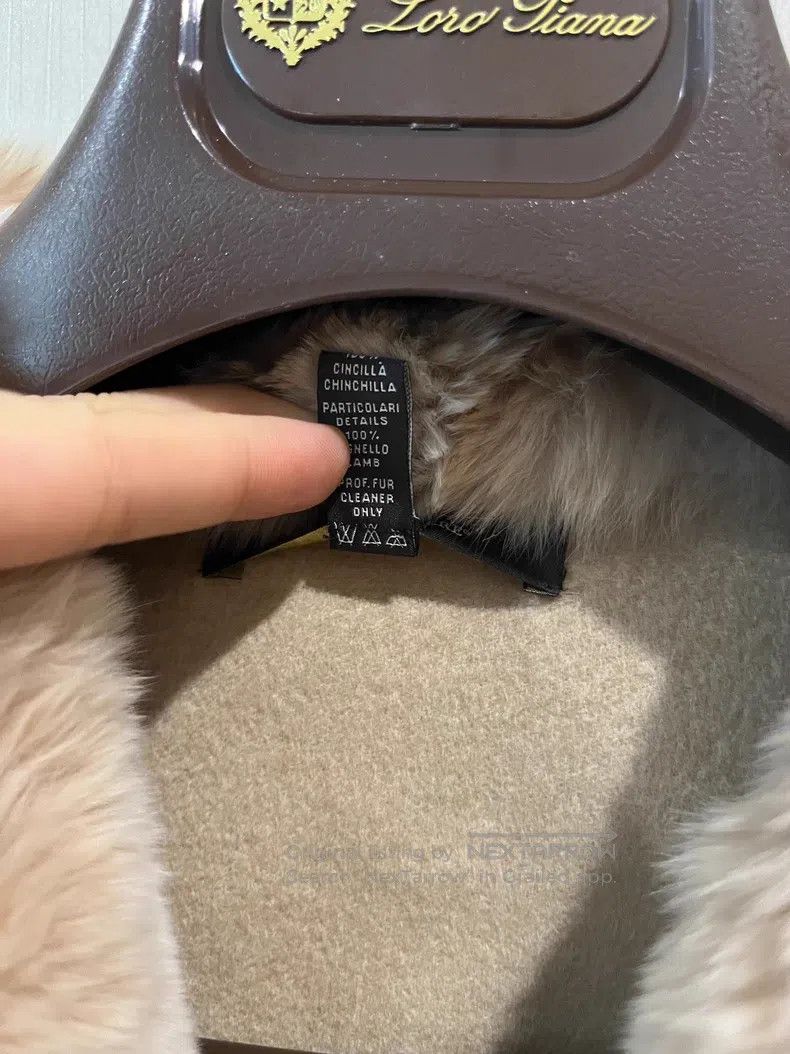 Loro Piana Loro Piana Heavy Beaver Fur and Cashmere Cloak Jacket Size ONE SIZE - 8 Thumbnail