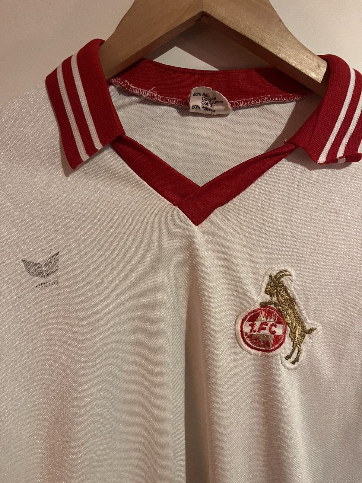 Erima 1.FC Köln Cologne Erima Vintage Jersey Shirt 1978/79 Size US M / EU 48-50 / 2 - 3 Thumbnail
