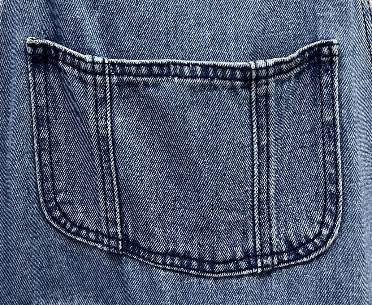 GU × Vintage GU Women’s Distressed Denim Overalls – Size M Size US 33 - 6 Thumbnail