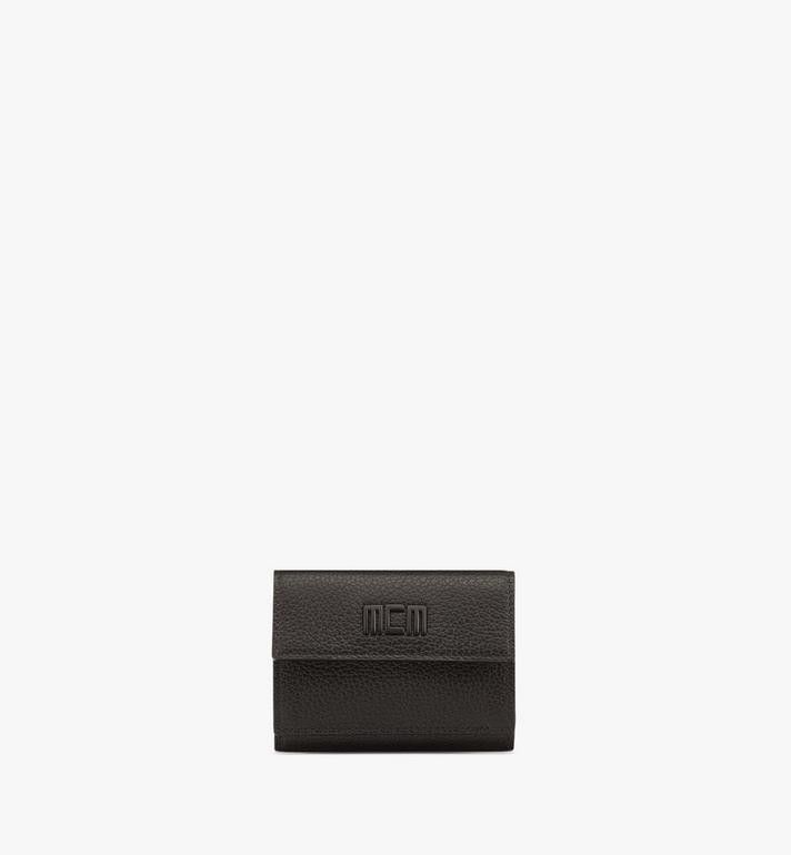 MCM o1mt1gz0425 Size: OS / Fold Mini Wallet in Black Size ONE SIZE - 1 Thumbnail