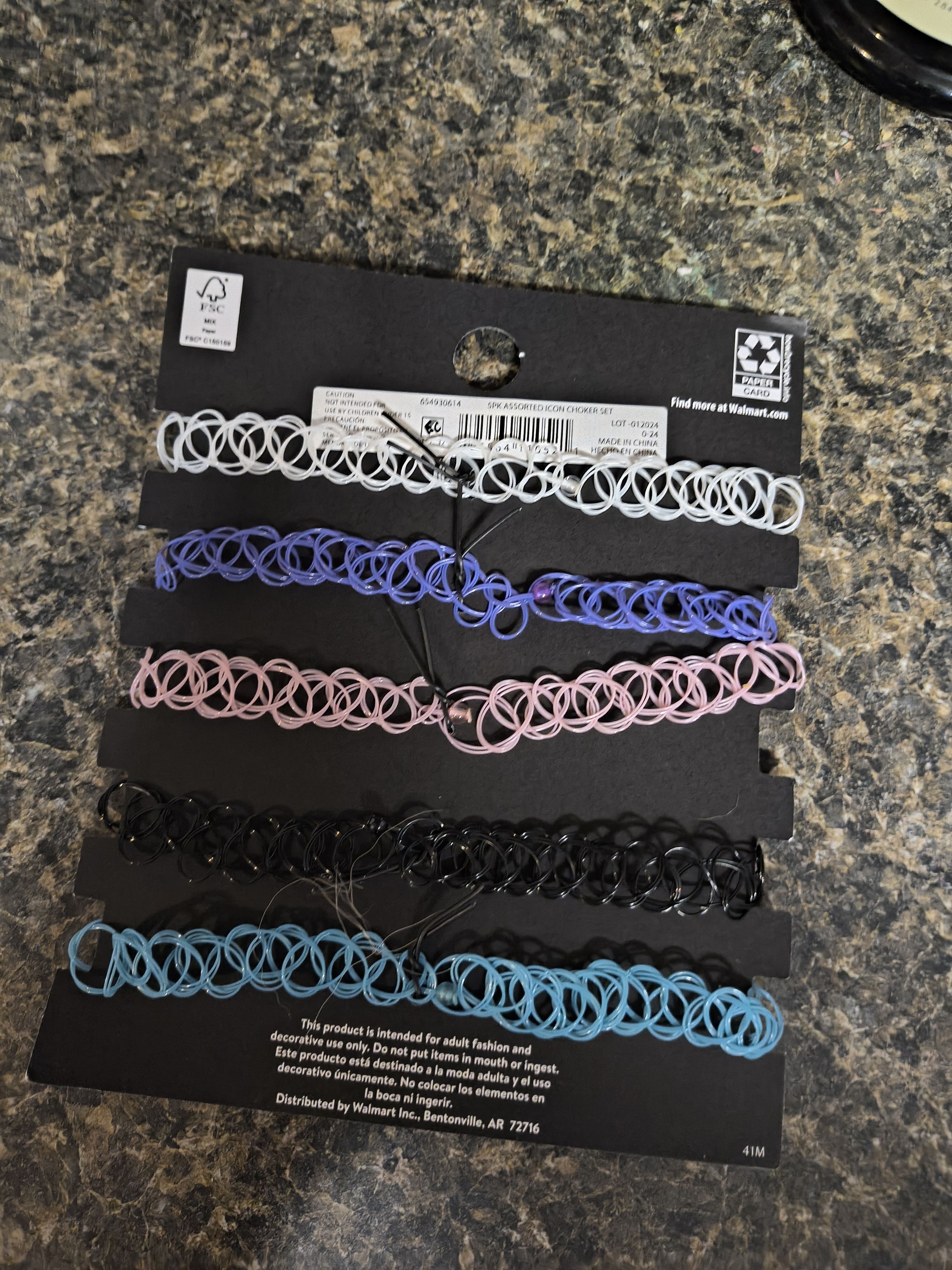 Other 5 12" stretch chokers Size ONE SIZE - 2 Thumbnail