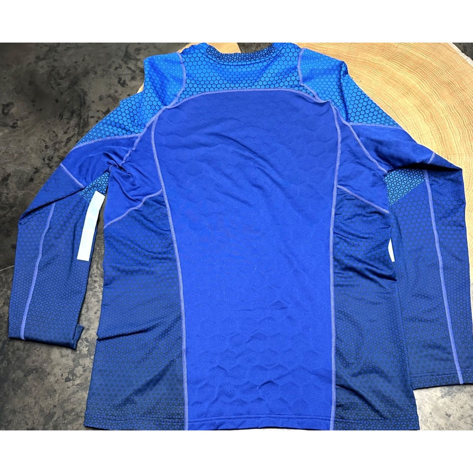 Nike Nike Pro Hyperwarm Pullover Shirt Men L Blue 917263-480 Size US L / EU 52-54 / 3 - 2 Thumbnail