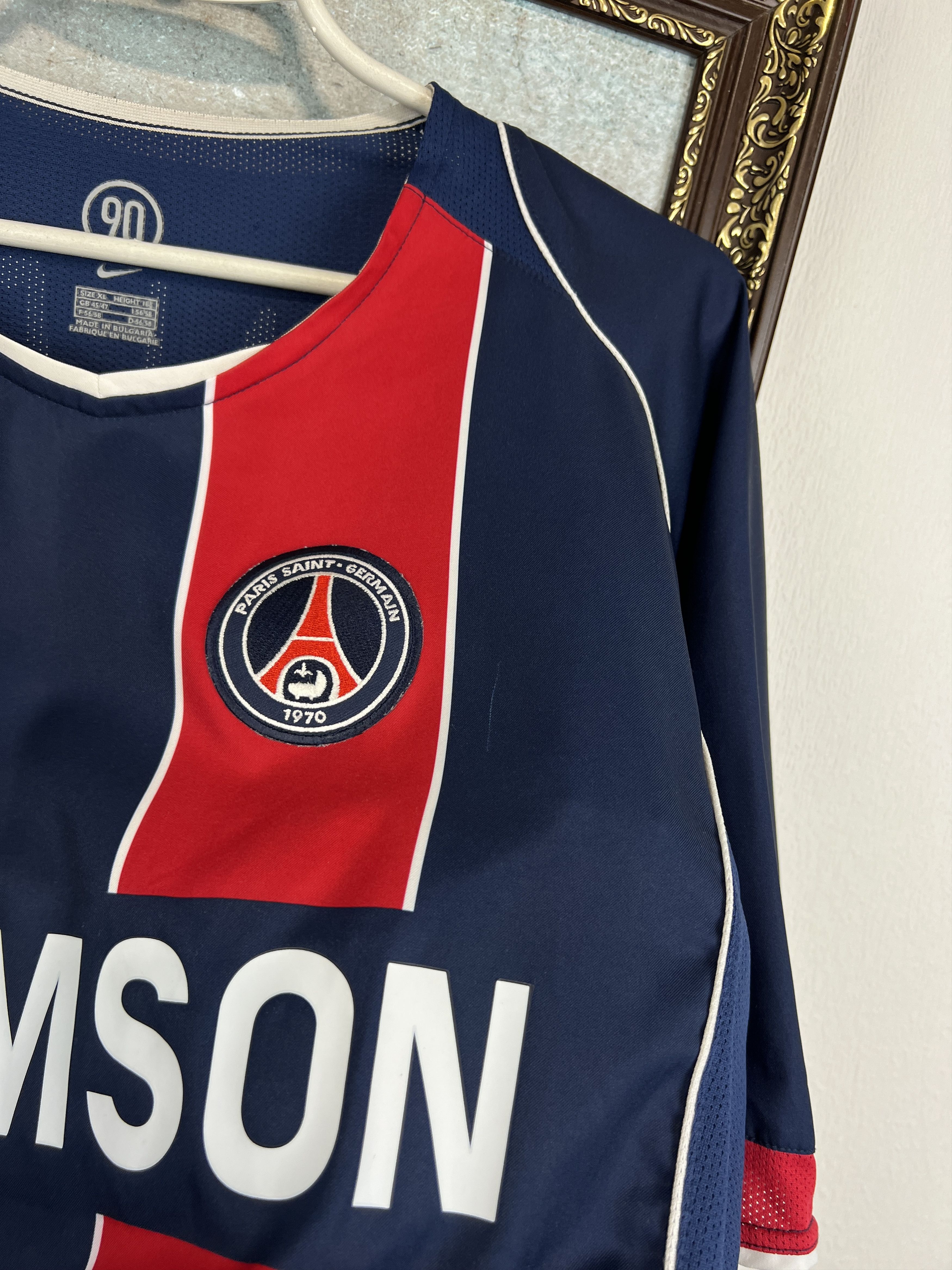 Nike Paris Saint-Germain PSG football shirt #10 Ronaldinho Jersey Size US XL / EU 56 / 4 - 4 Thumbnail