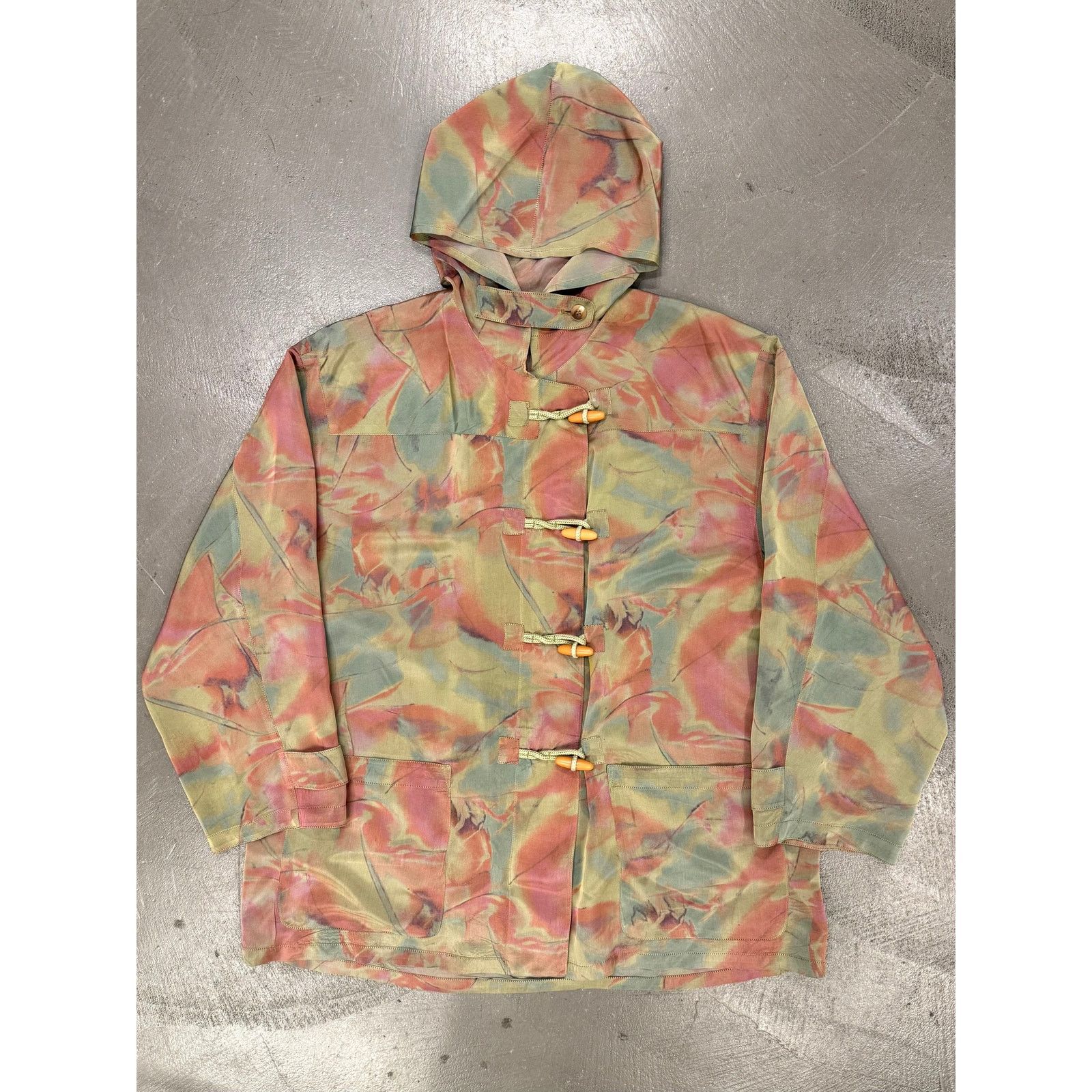 Giorgio Armani 1990s Emporio Armani iridescent camo coat Size M / US 6-8 / IT 42-44 - 1 Thumbnail
