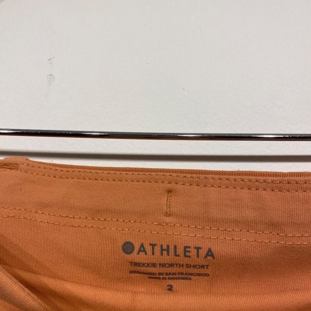 Athleta Athleta Trekki North Salmon Pink Athletic Shorts Size 26" / US 2 / IT 38 - 3 Thumbnail