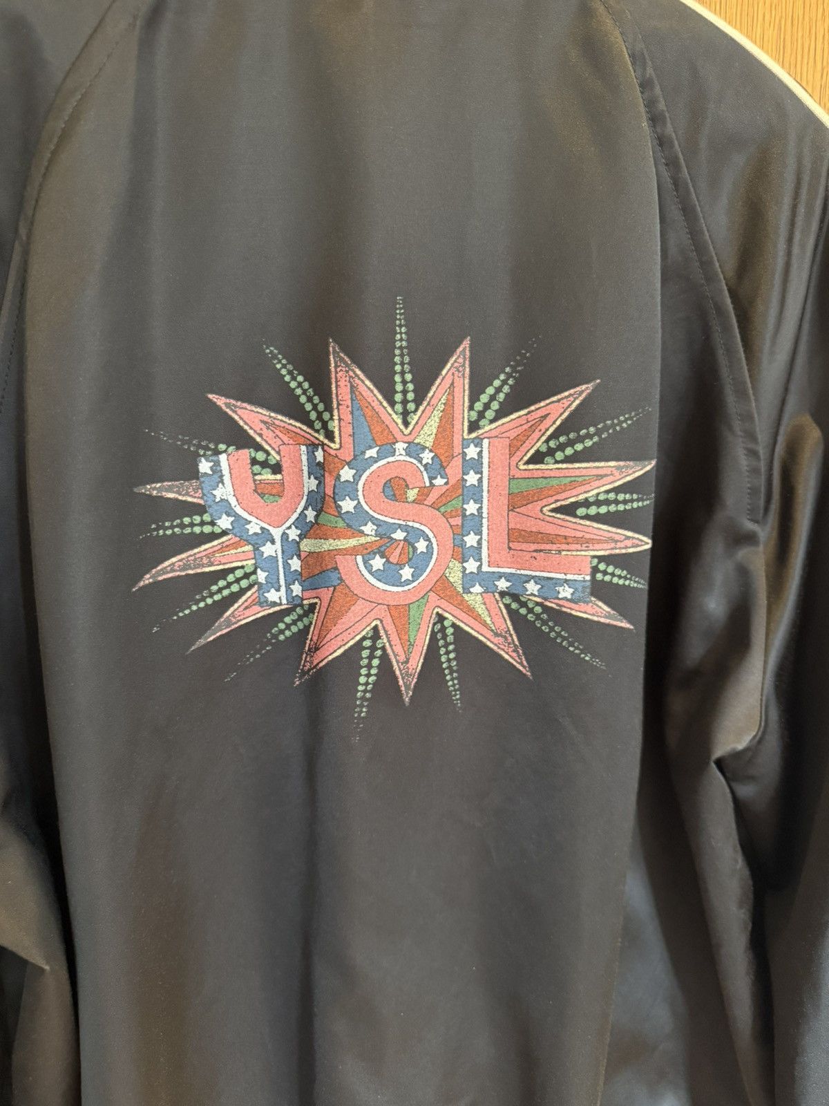 Saint Laurent Paris SS20 Saint Laurent YSL black teddy logo jacket 48 grail star Size US M / EU 48-50 / 2 - 17 Thumbnail