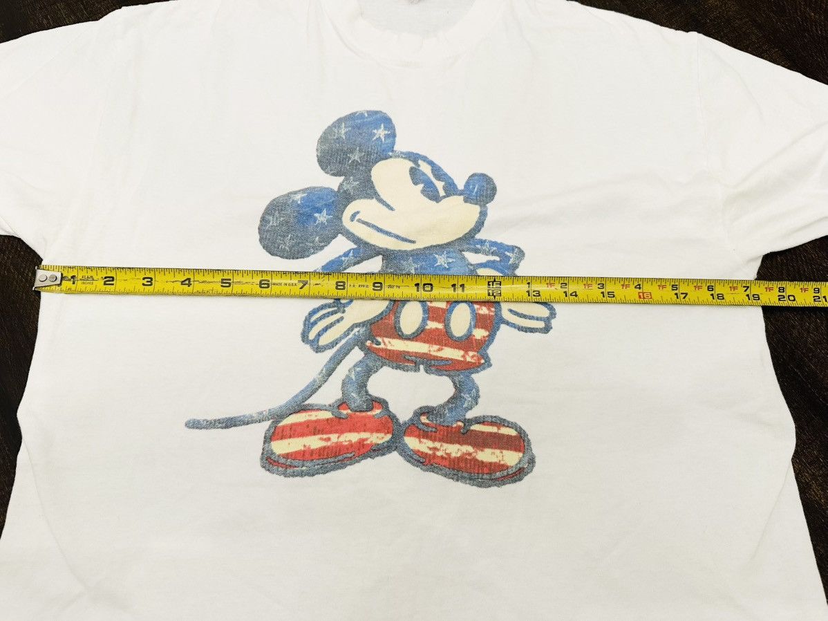 Disney Vintage Disney Mickey Mouse American Flag Shirt Men's Med Size US M / EU 48-50 / 2 - 6 Thumbnail