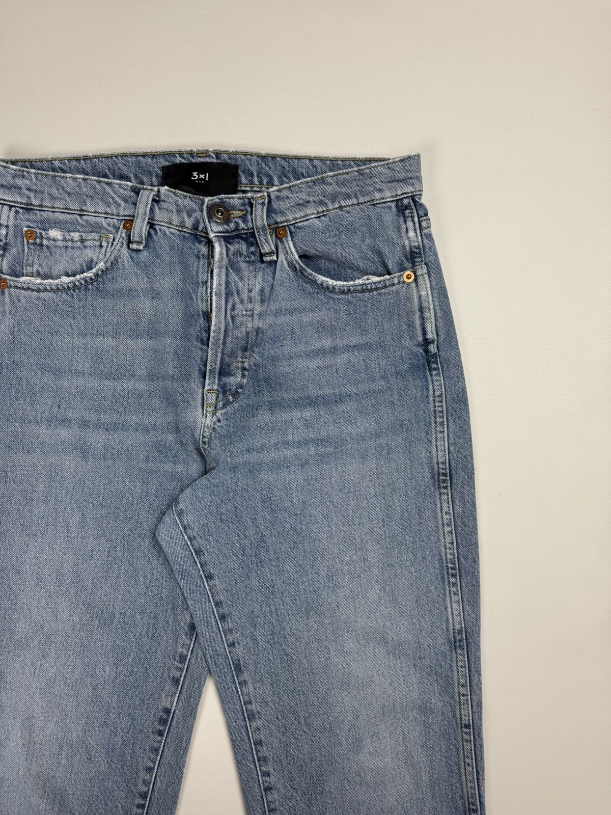 3x1 3X1 NYC Ladies Cropped Jeans Size 27 Size 27" / US 4 / IT 40 - 7 Thumbnail