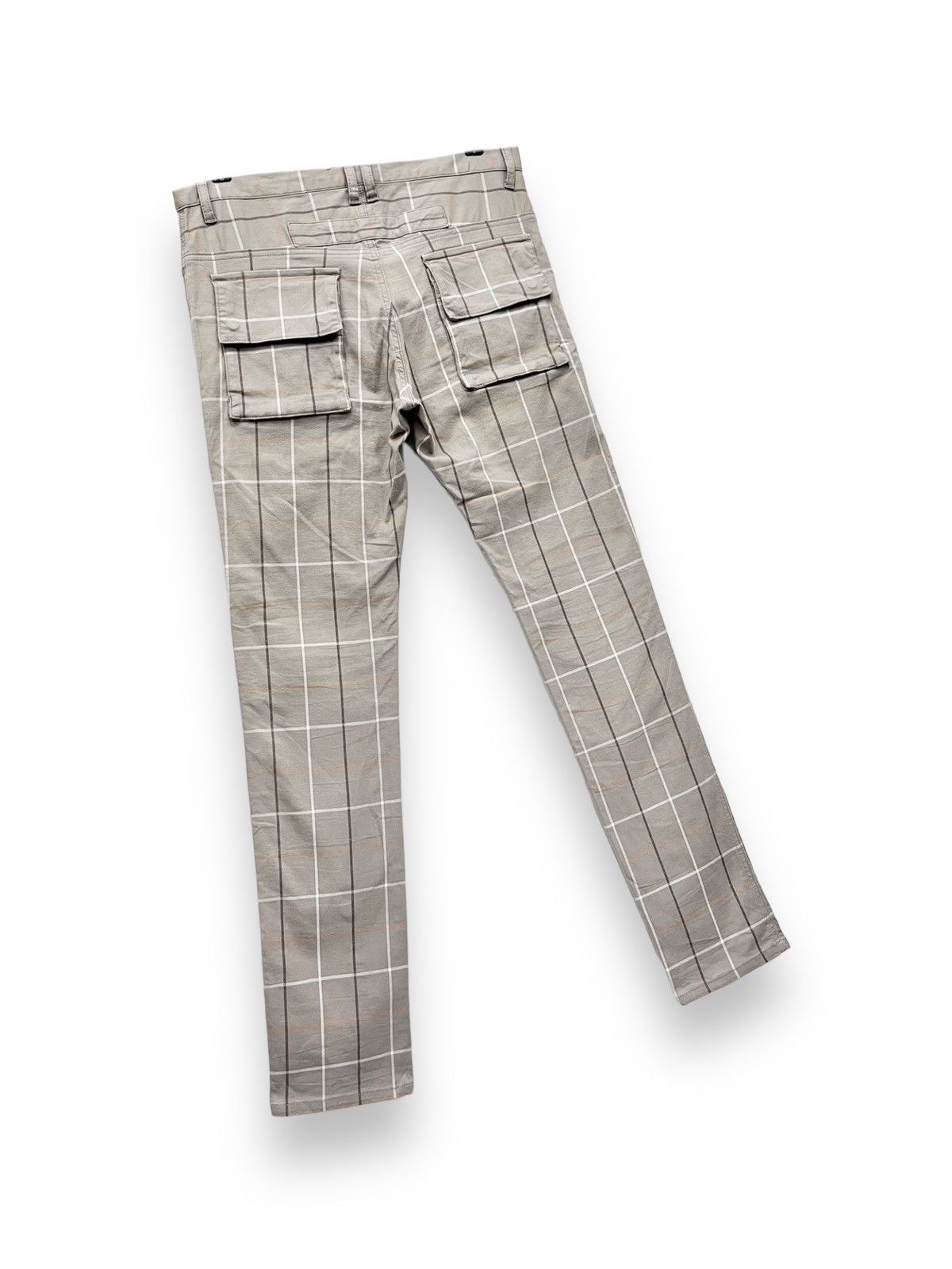 PPFM 💥DOPE🔥PPFM Punk Tartan Plaid Stretch Skinny Bush Pants Size US 29 - 6 Thumbnail