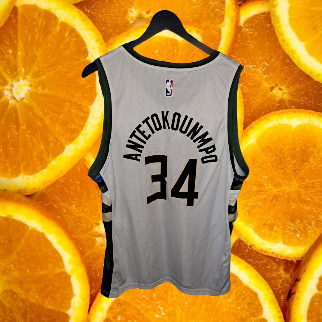 Other Fanatics NBA Bucks #34 Antetokounmpo White and Black Jersey Size US L / EU 52-54 / 3 - 4 Thumbnail