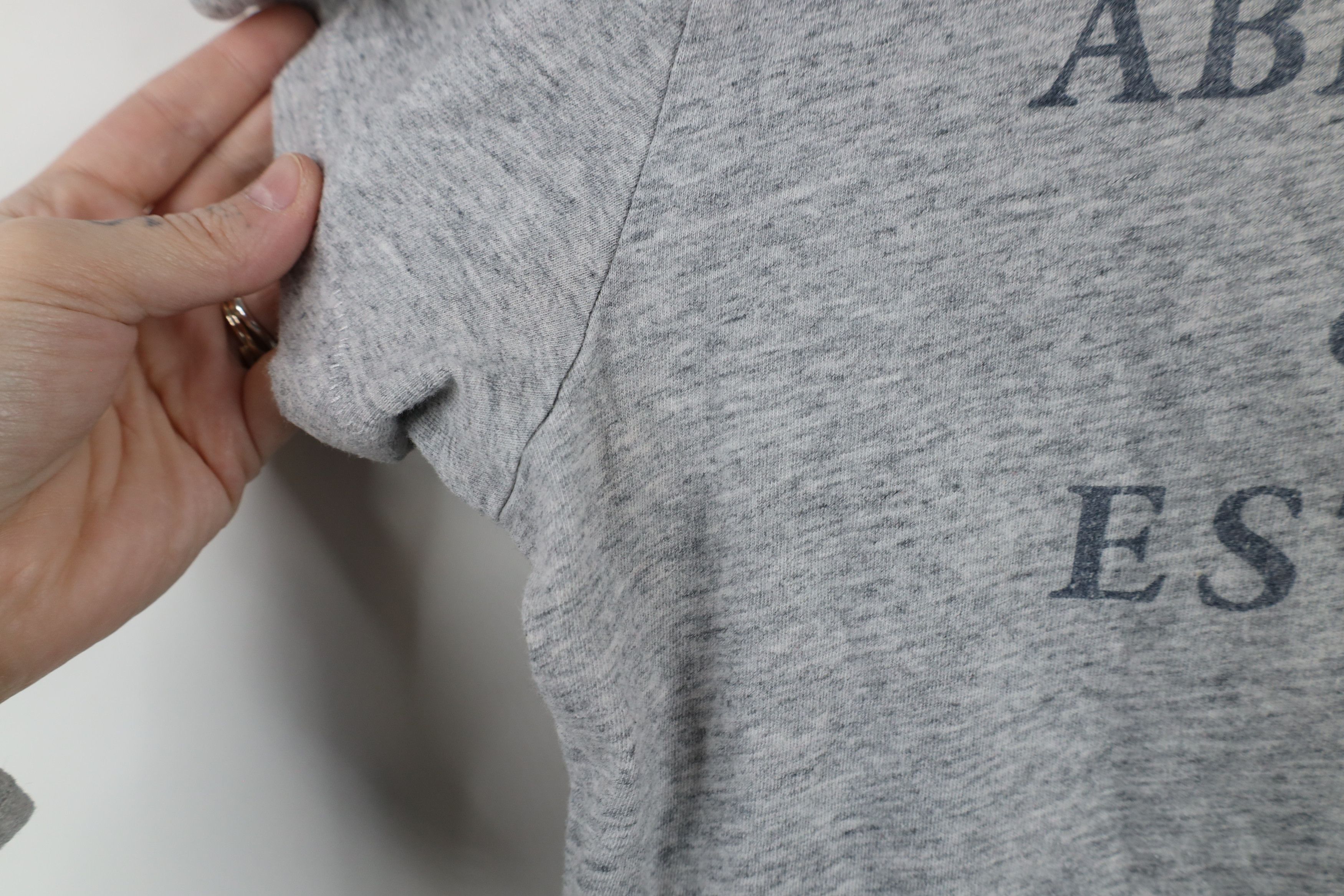 Abercrombie & Fitch × Vintage Vintage Y2K Abercrombie & Fitch Fit Faded Spell Out T-Shirt Size US M / EU 48-50 / 2 - 5 Thumbnail
