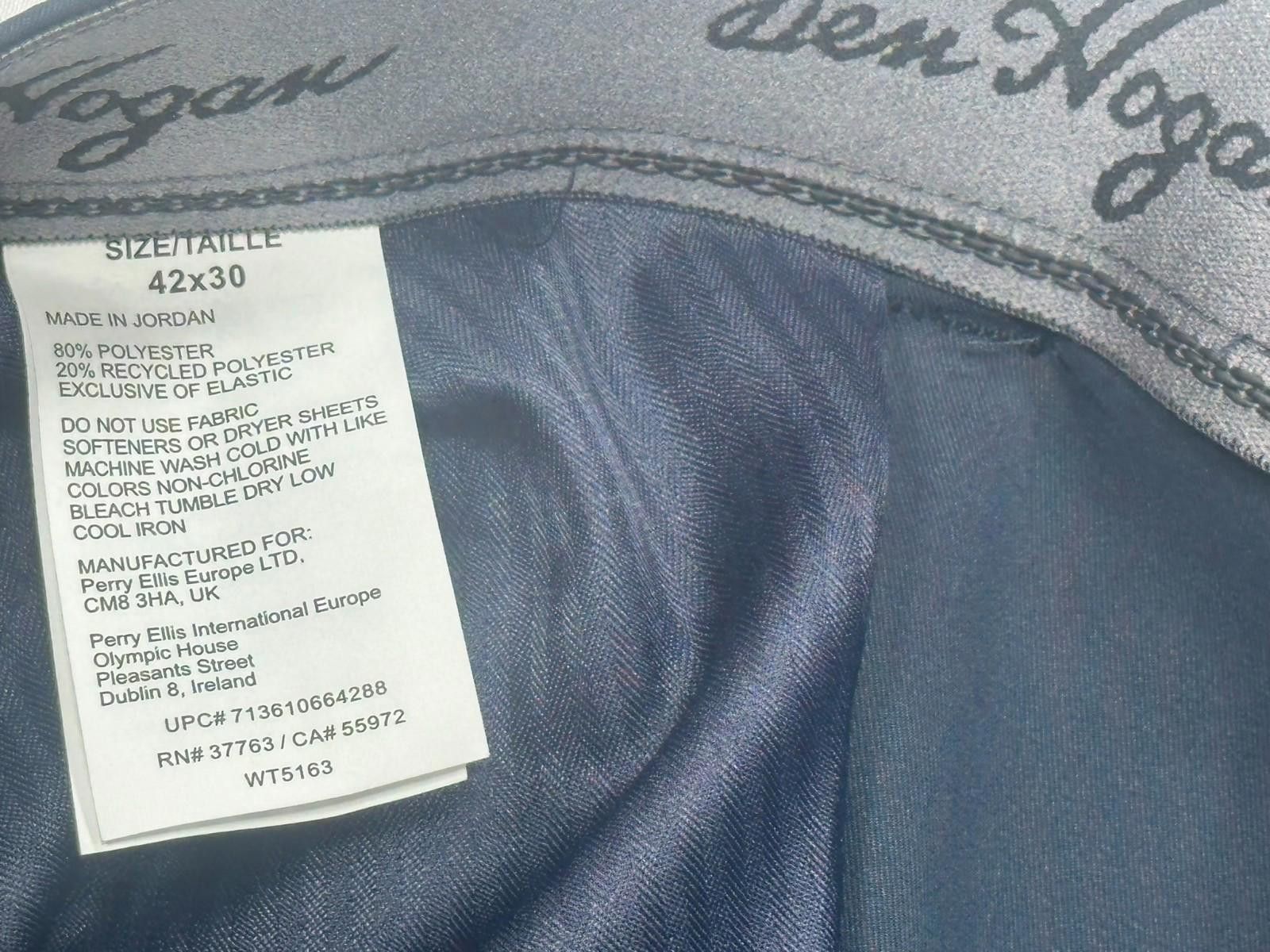 Other Ben Hogan Flat Straight Leg Elastic Waist Blue Mens 42/30 Size US 42 / EU 58 - 6 Thumbnail