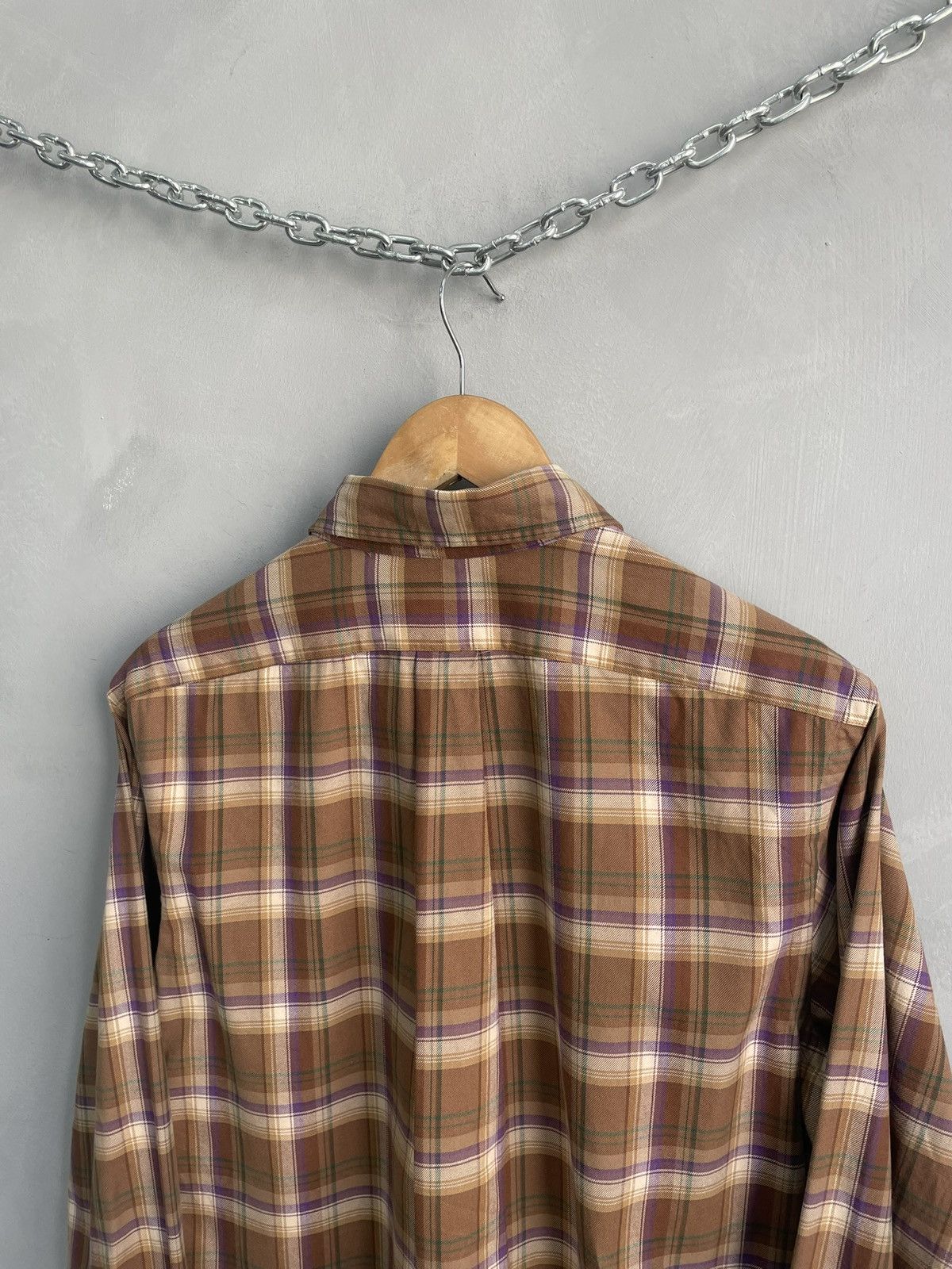 Polo Ralph Lauren Vintage flannel Polo Ralph Lauren shirt button up Size US M / EU 48-50 / 2 - 13 Thumbnail