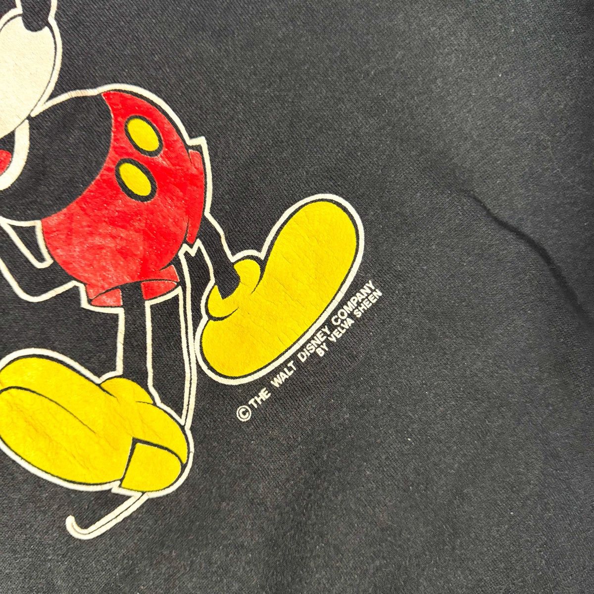 Mickey Mouse × Velva Sheen × Vintage Vintage 90s Mickey Mouse Disney by Velva Sheen Size US L / EU 52-54 / 3 - 6 Thumbnail