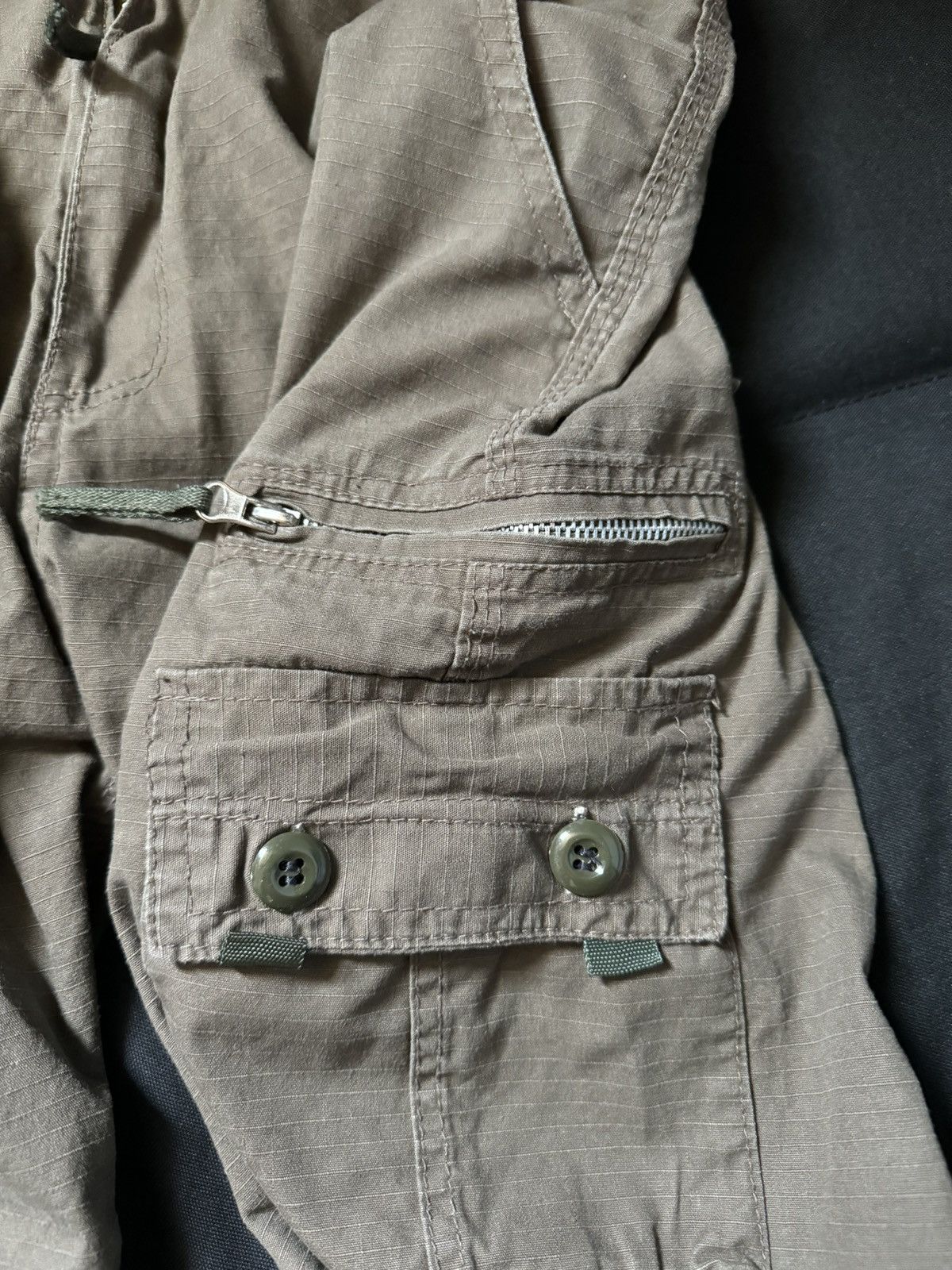 Japanese Brand × Vintage Vintage Japanese Cargo Shorts Size US 32 / EU 48 - 3 Thumbnail