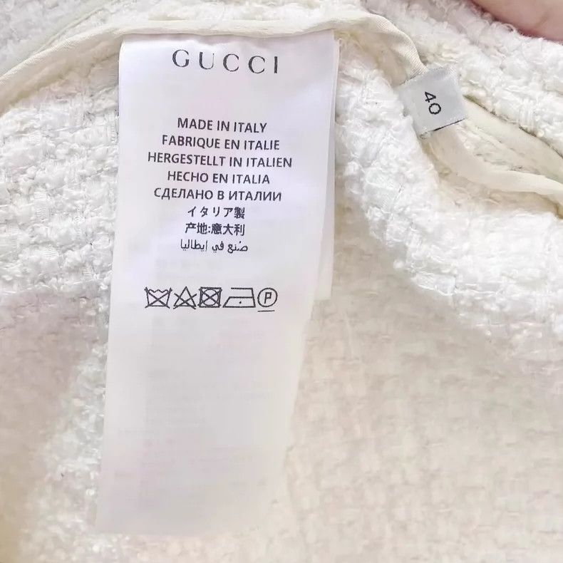 Gucci Gucci Diamond button red and blue striped cardigan sweater Size US XXS / EU 40 - 4 Thumbnail