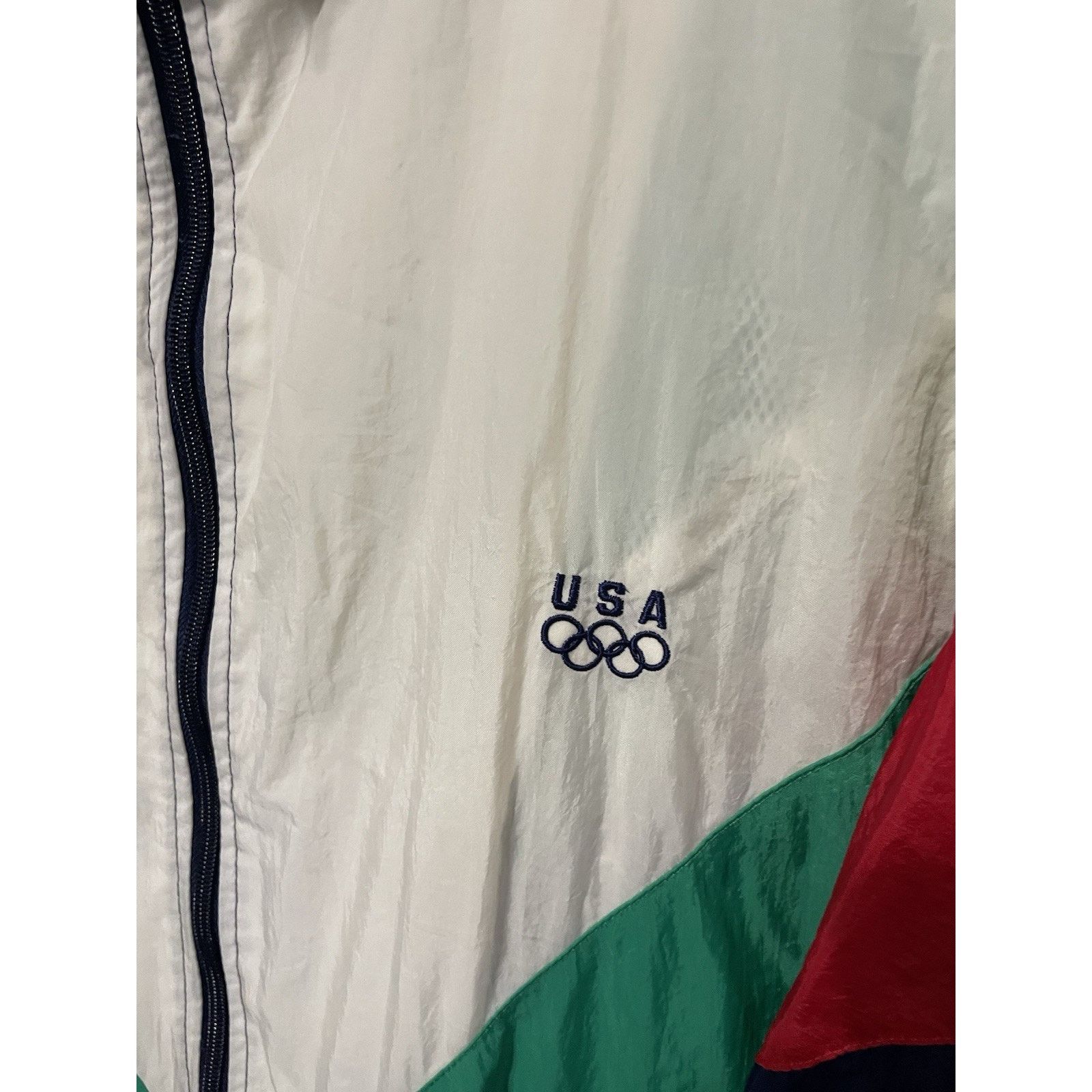 JCPenney Size 2XL- VTG JC Penny Team USA Olympics Nylon Jacket Green Size US XXL / EU 58 / 5 - 4 Thumbnail