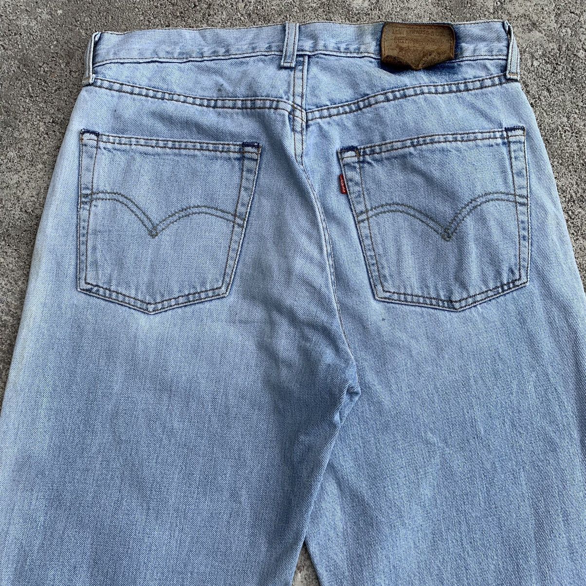 Levi's Vintage 90s Levis 503 Selvedge Lightwash Denim Jeans W30 Size US 30 / EU 46 - 8 Thumbnail