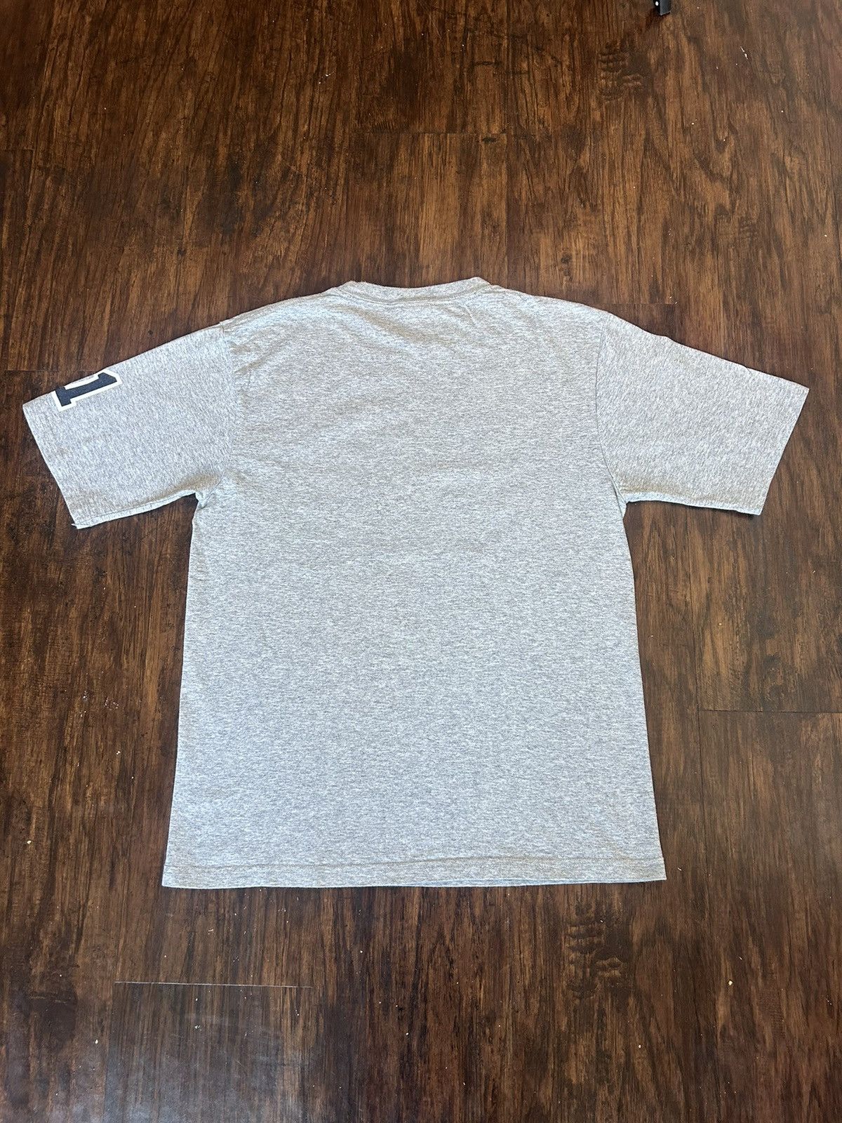 Polo Ralph Lauren Vintage Polo Ralph Lauren “Polo” Text Grey T-Shirt Size XS / US 0-2 / IT 36-38 - 5 Thumbnail