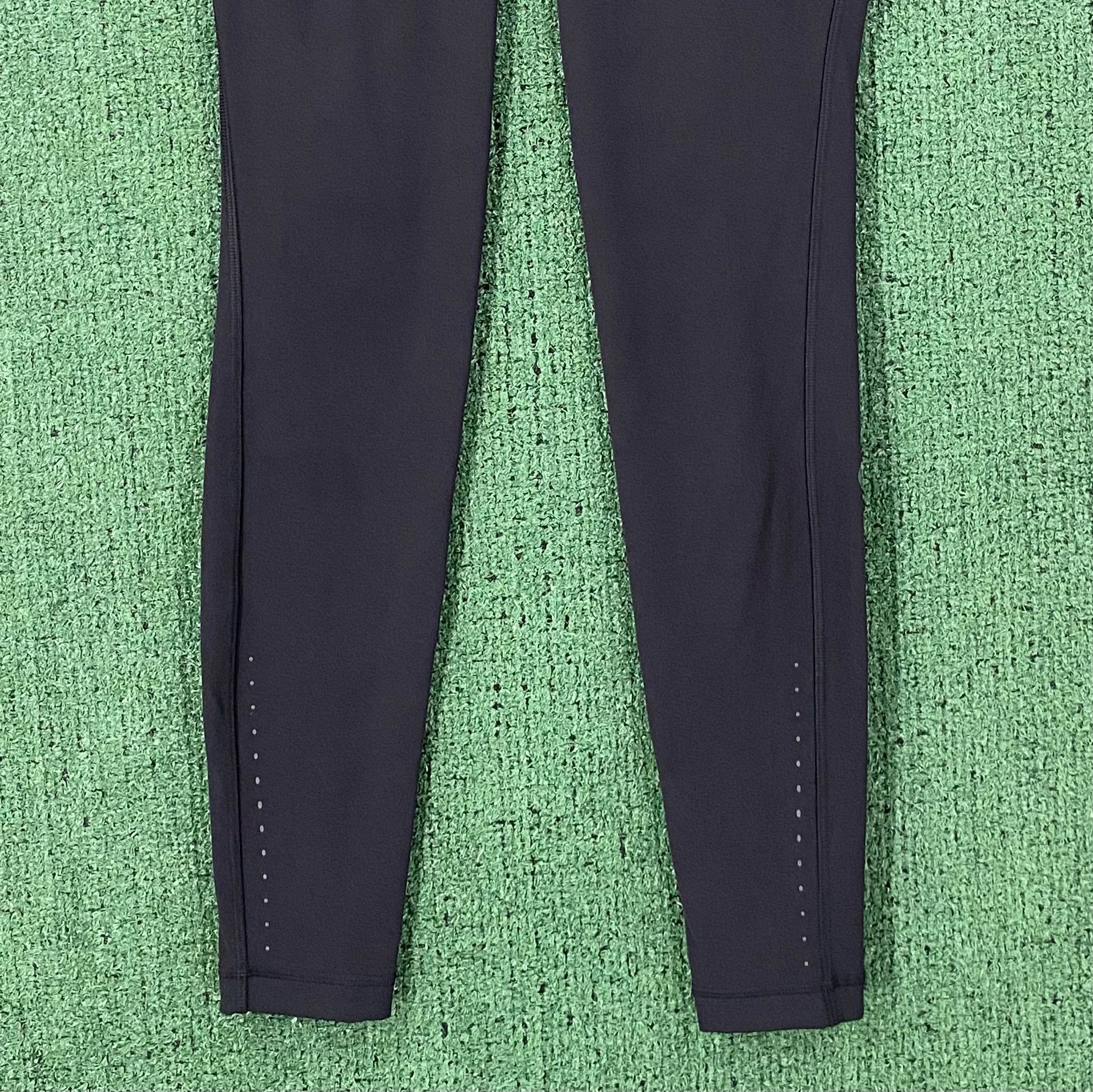 Lululemon Lululemon Swift Speed High Rise Black Leggings Womens 4 Size 26" / US 2 / IT 38 - 4 Thumbnail