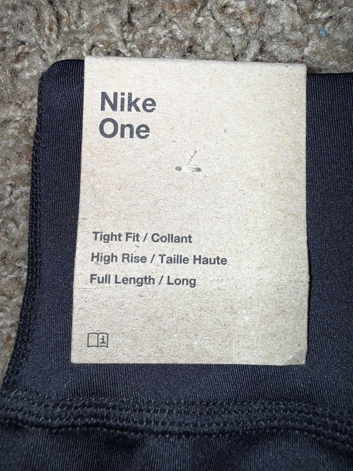 Nike Nike Big Kids (Girls) One Dri-Fit Training Leggings Pants Size 24" / US 00 / IT 34 - 6 Thumbnail