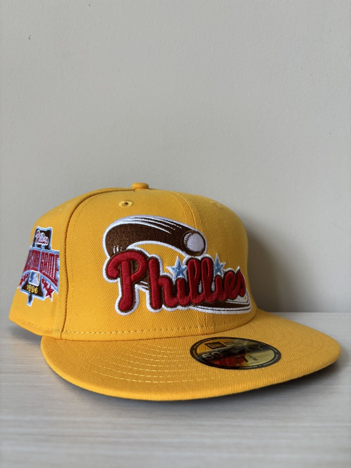 New Era Philadelphia Phillies Fitted Size 7 3/8 Pro Image Sports Size ONE SIZE - 1 Thumbnail