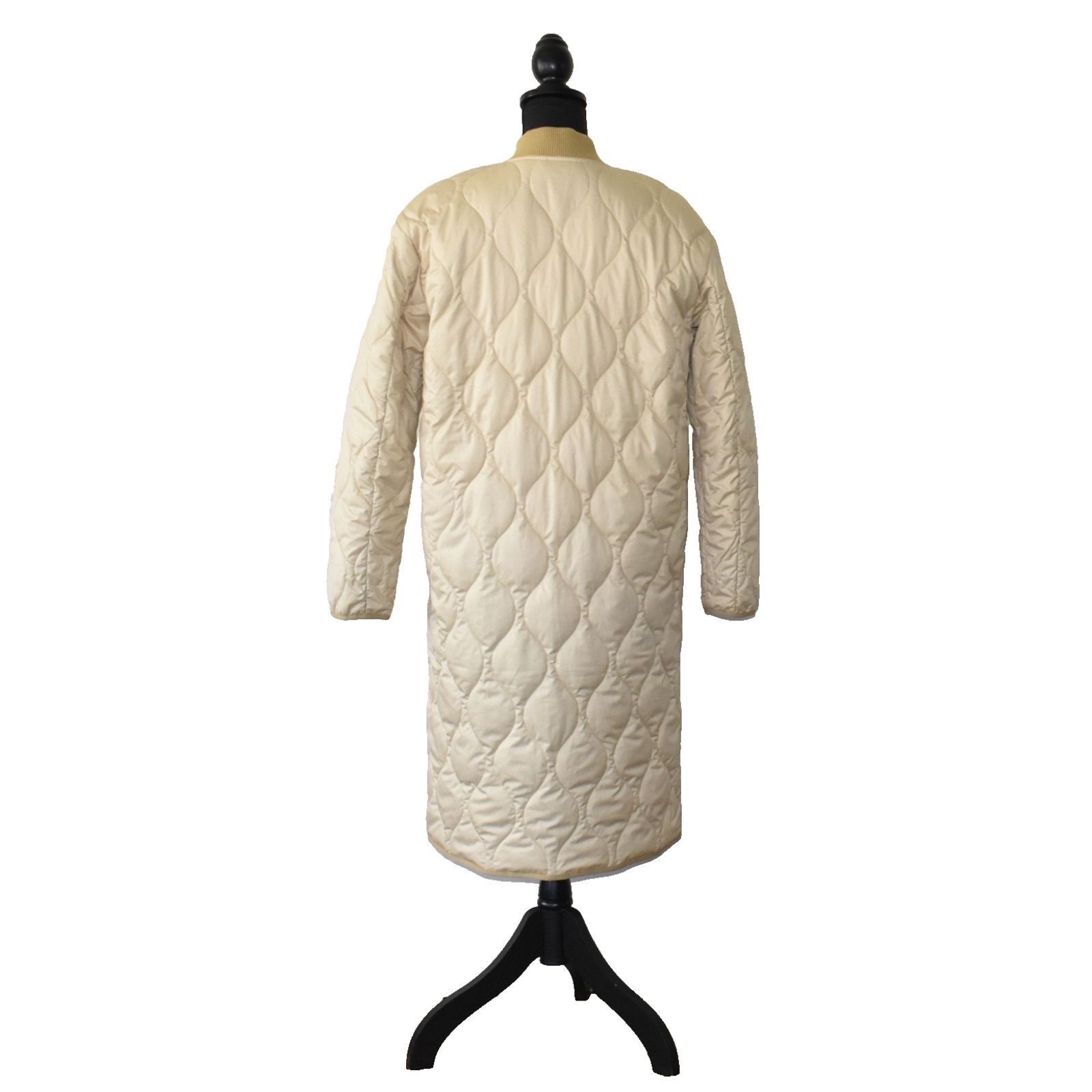 Everlane EVERLANE ReNew Gold/Tan Long Primaloft Puffer Jacket Sz XXS Size XXS / US 00 / IT 34 - 3 Thumbnail