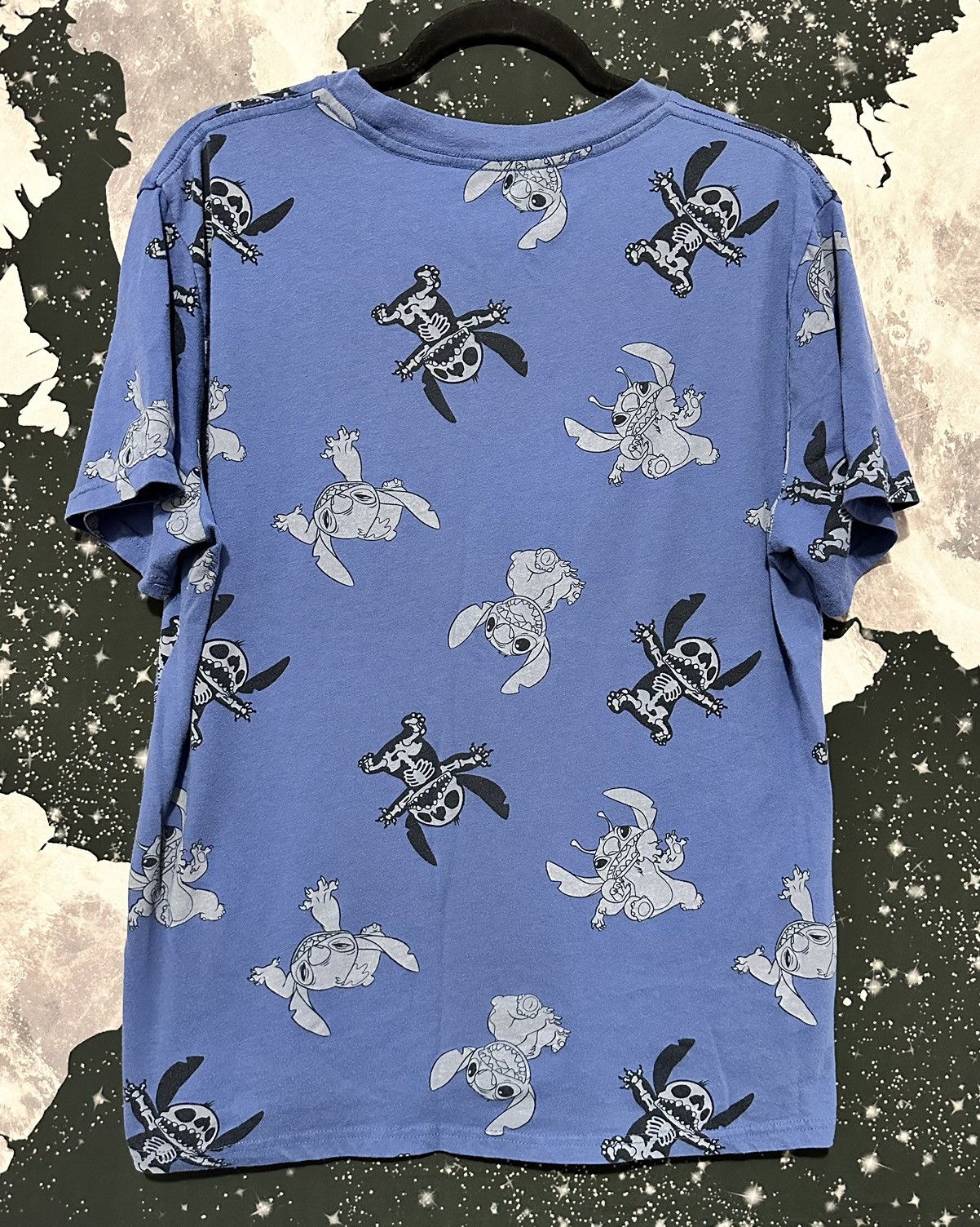 Disney Disney Stitch Funny Skeleton Shirt Size US L / EU 52-54 / 3 - 3 Thumbnail
