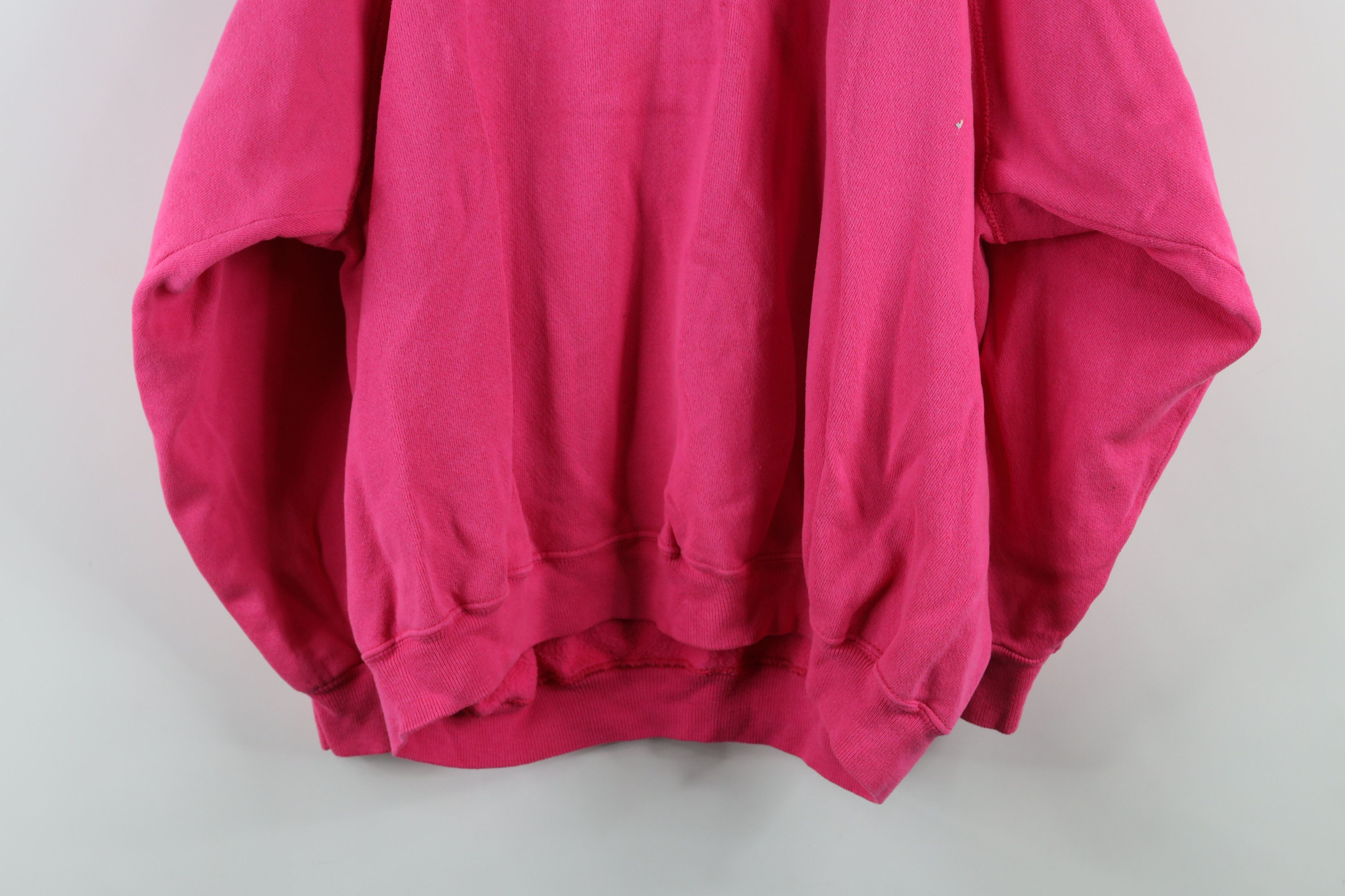 Vintage Vintage 80s 90s Streetwear Crewneck Sweatshirt Pink USA Size XL / US 12-14 / IT 48-50 - 12 Thumbnail