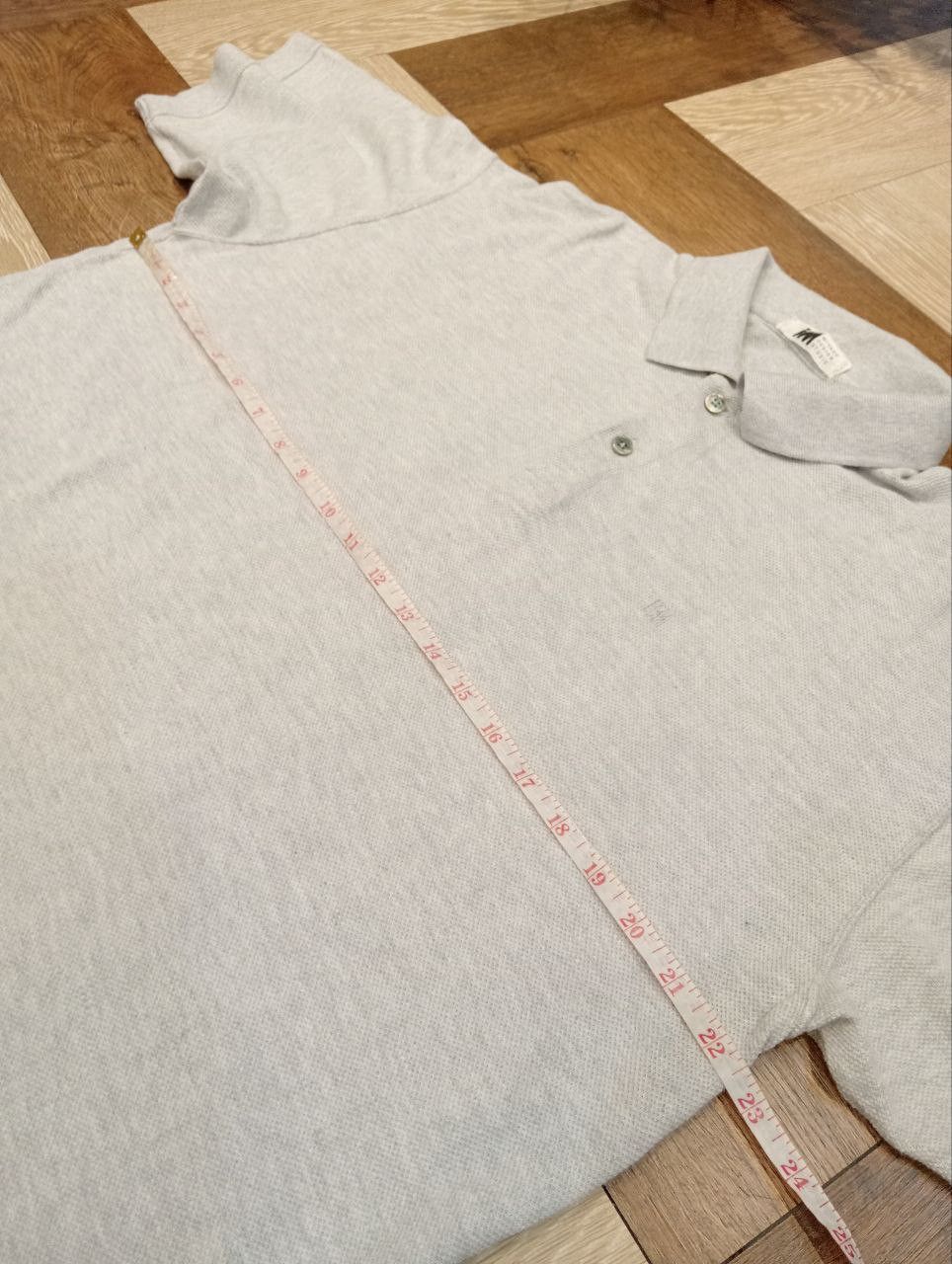 Issey Miyake ISSEY MIYAKE DESIGN STUDIO POLO SHIRT - SIZE L GREY Size US L / EU 52-54 / 3 - 10 Thumbnail
