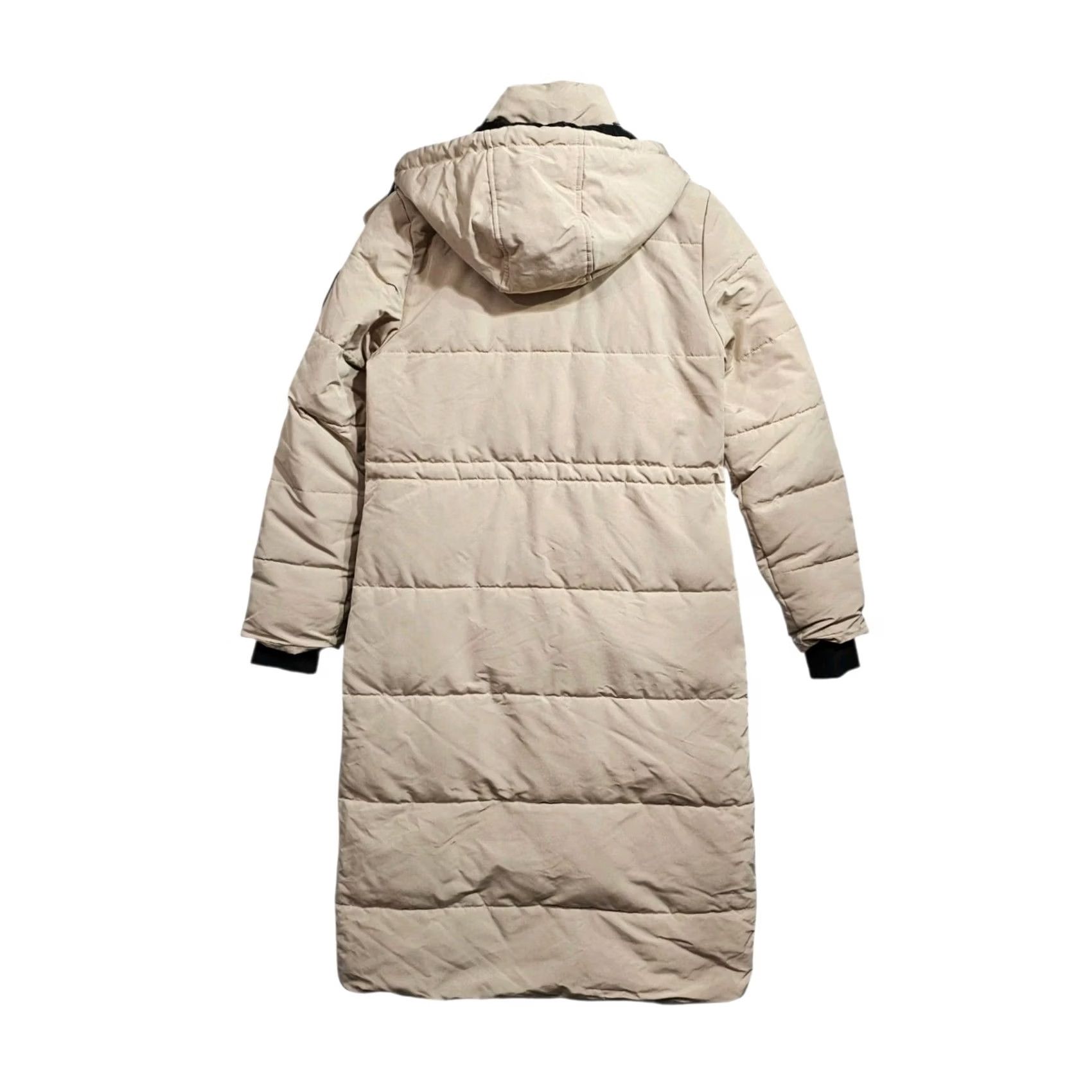 Superdry Superdry Womens Jacket Beige 8 UK Everest Longline Parka Hooded Size M / US 6-8 / IT 42-44 - 2 Thumbnail