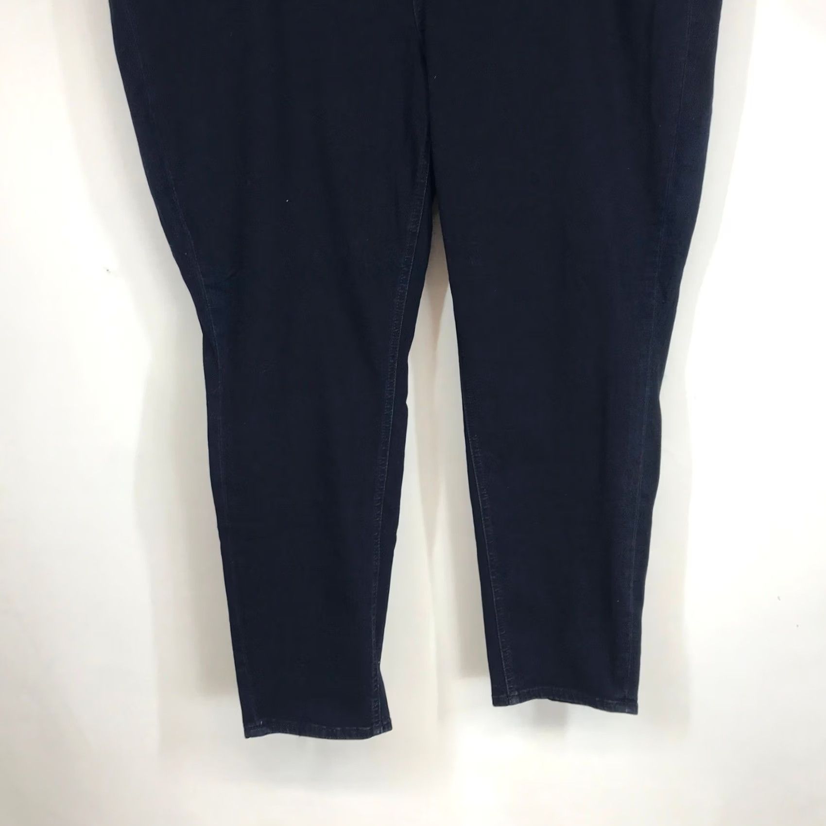 Talbots Talbots Woman Flawless Five-Pocket Jegging Jeans Dark Indigo Blue Plus Size 24W Size 42" / US 20 - 3 Thumbnail