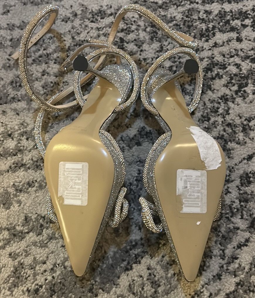 MACH & MACH MACH & MACH 100mm Bow-detailed Ankle-strap pumps size 40 Size US 10 / IT 40 - 5 Thumbnail